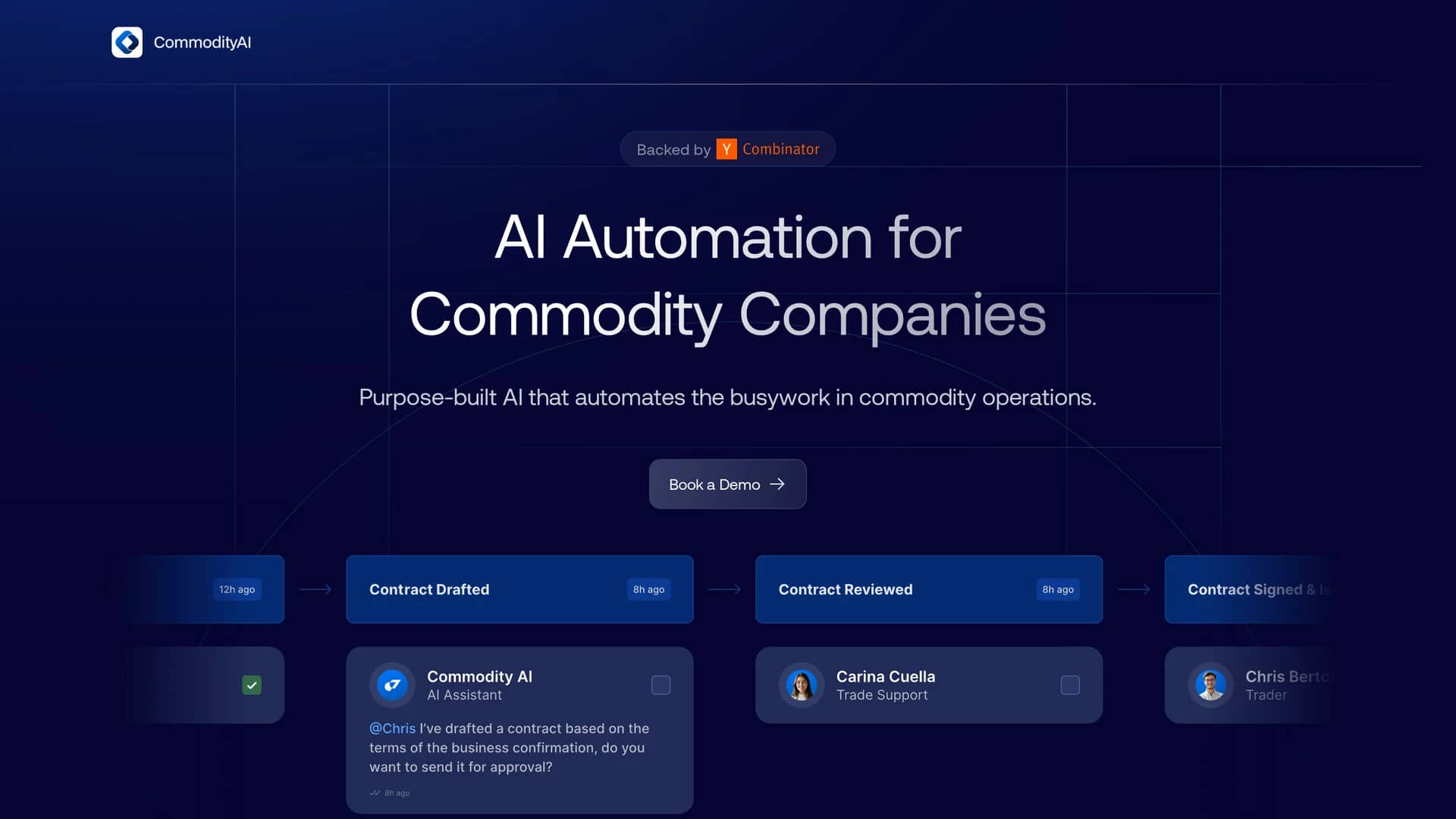 commodityai homepage
