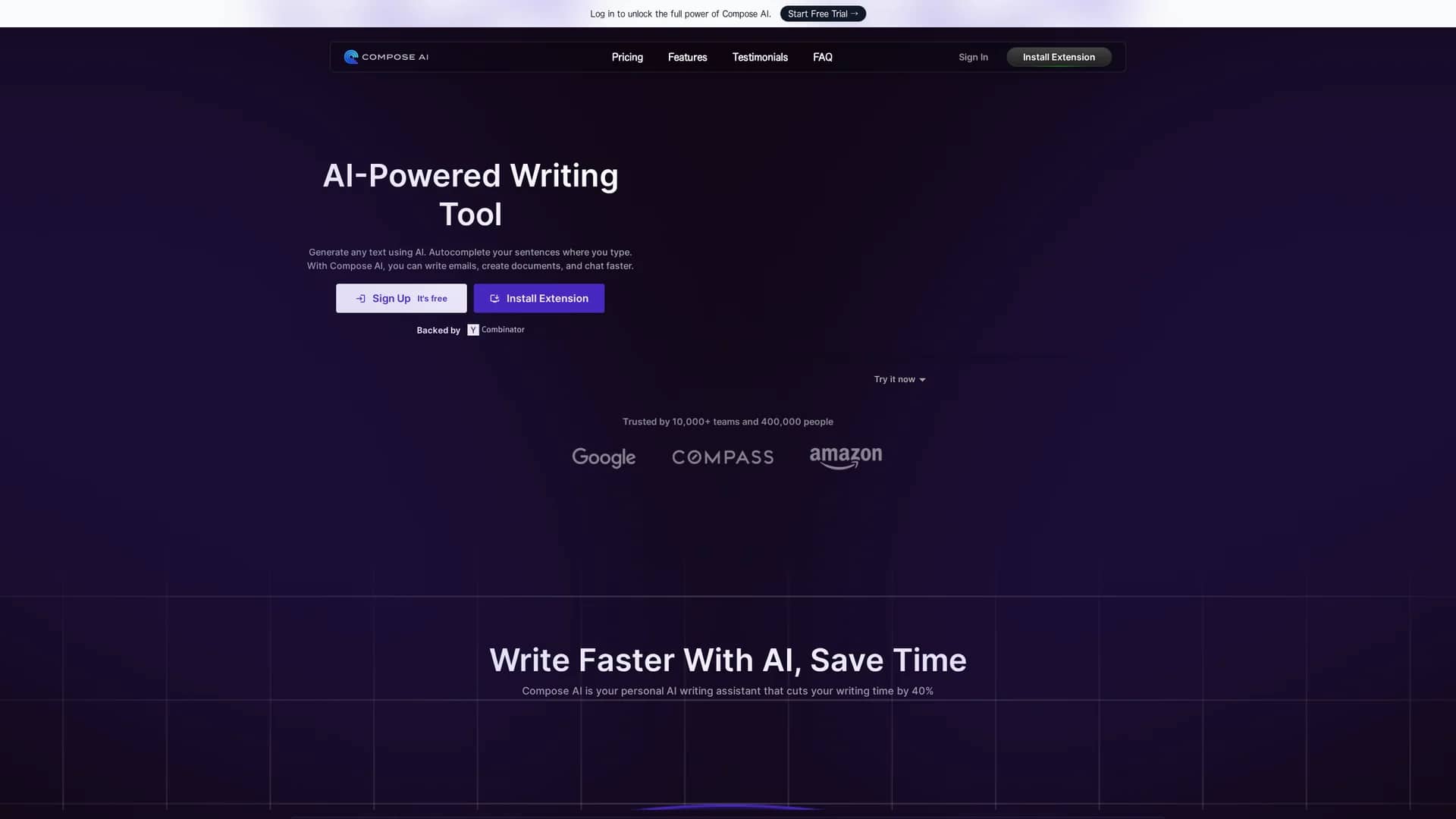 compose homepage