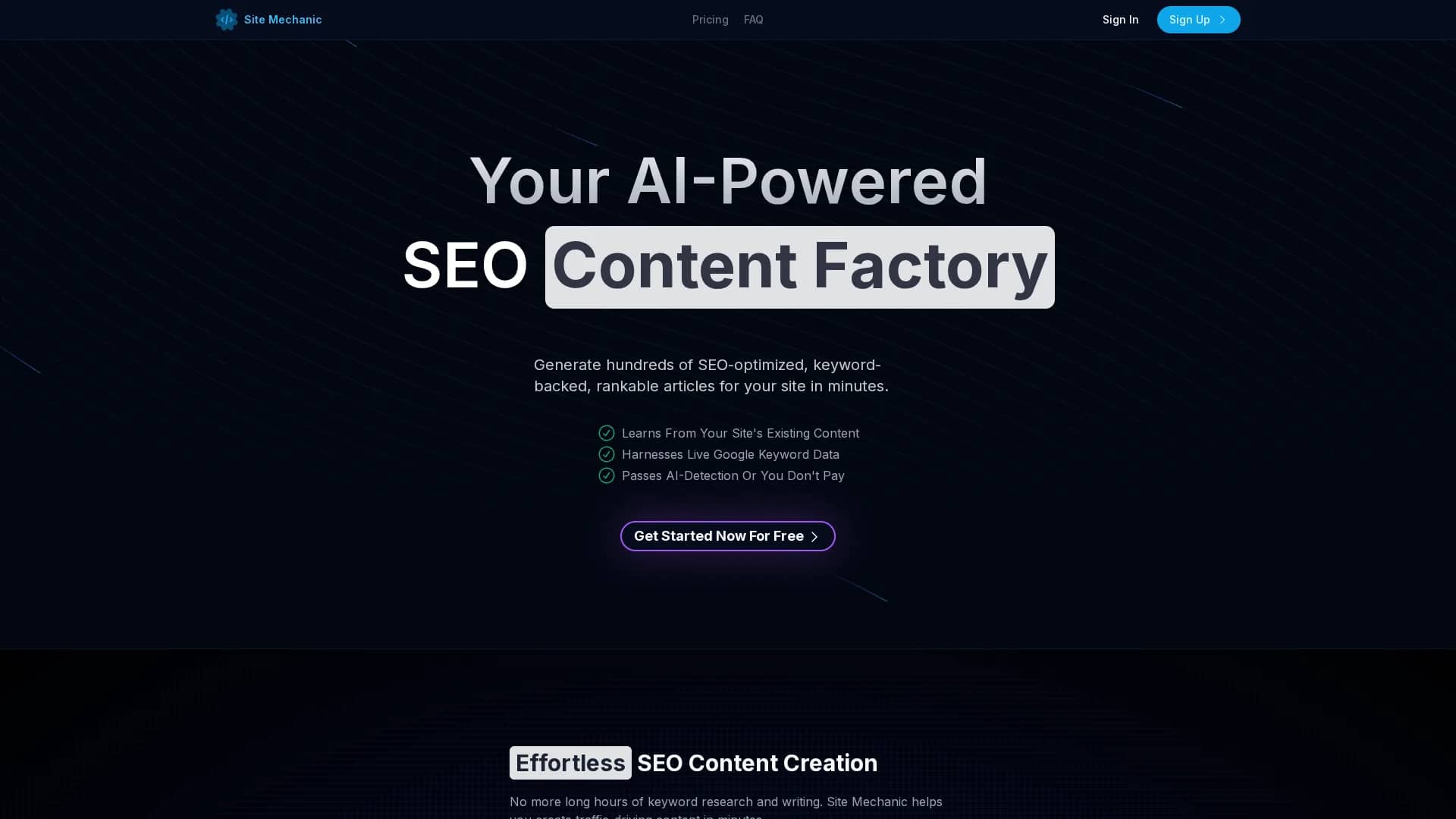 convert-rocket-ai homepage