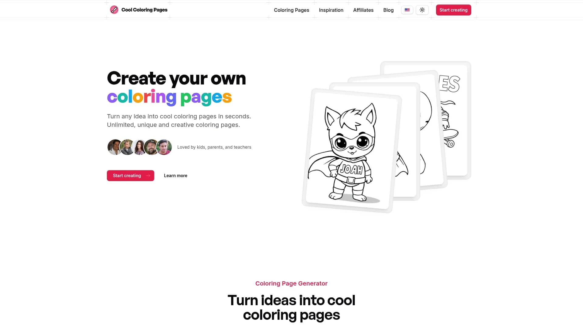 cool-coloring-pages homepage