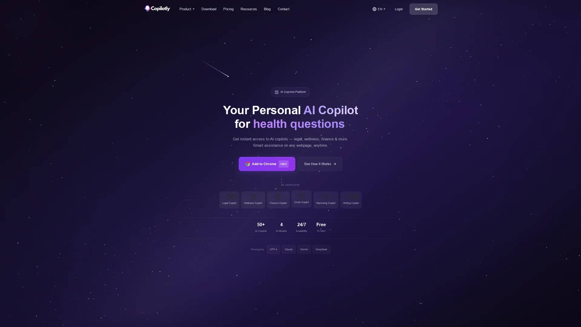 copilotly homepage