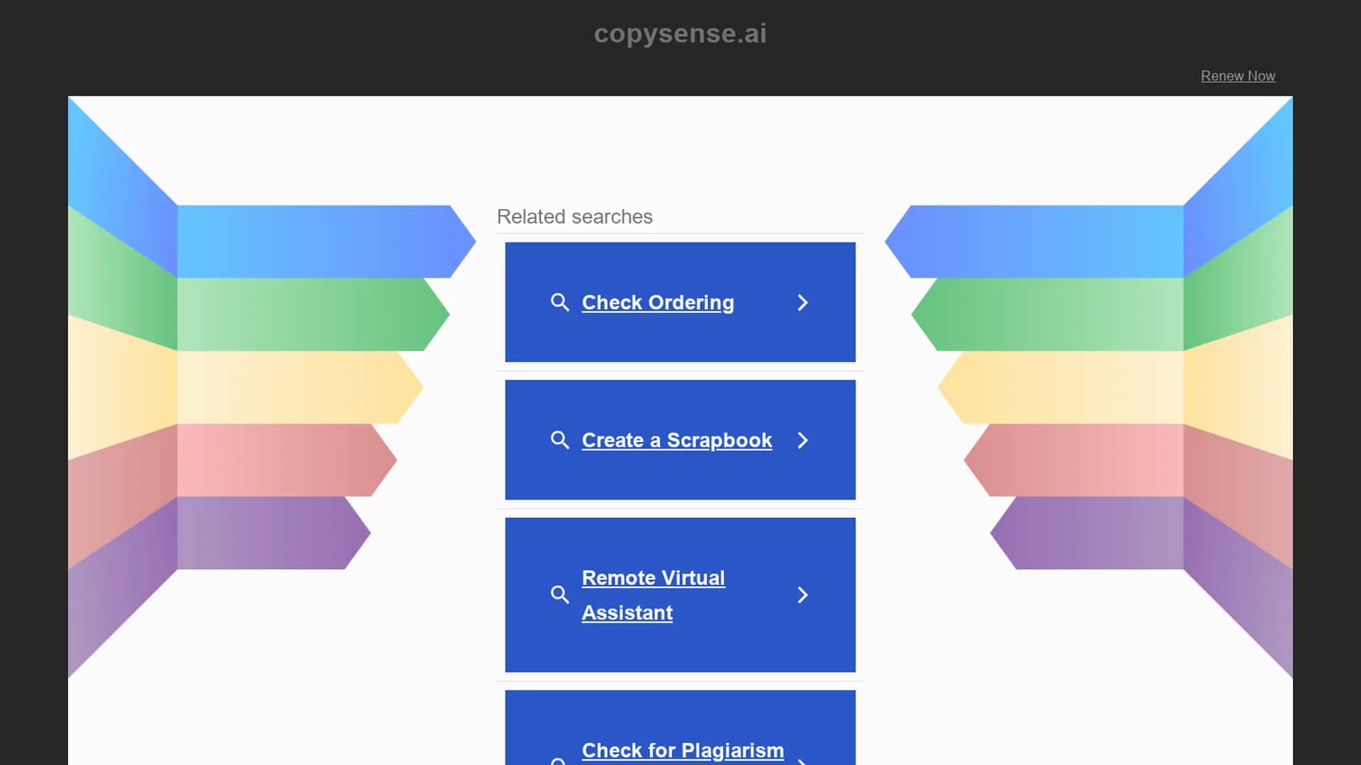copysense-ai homepage