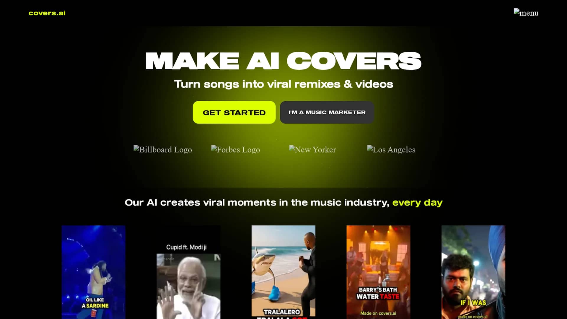 covers-ai homepage