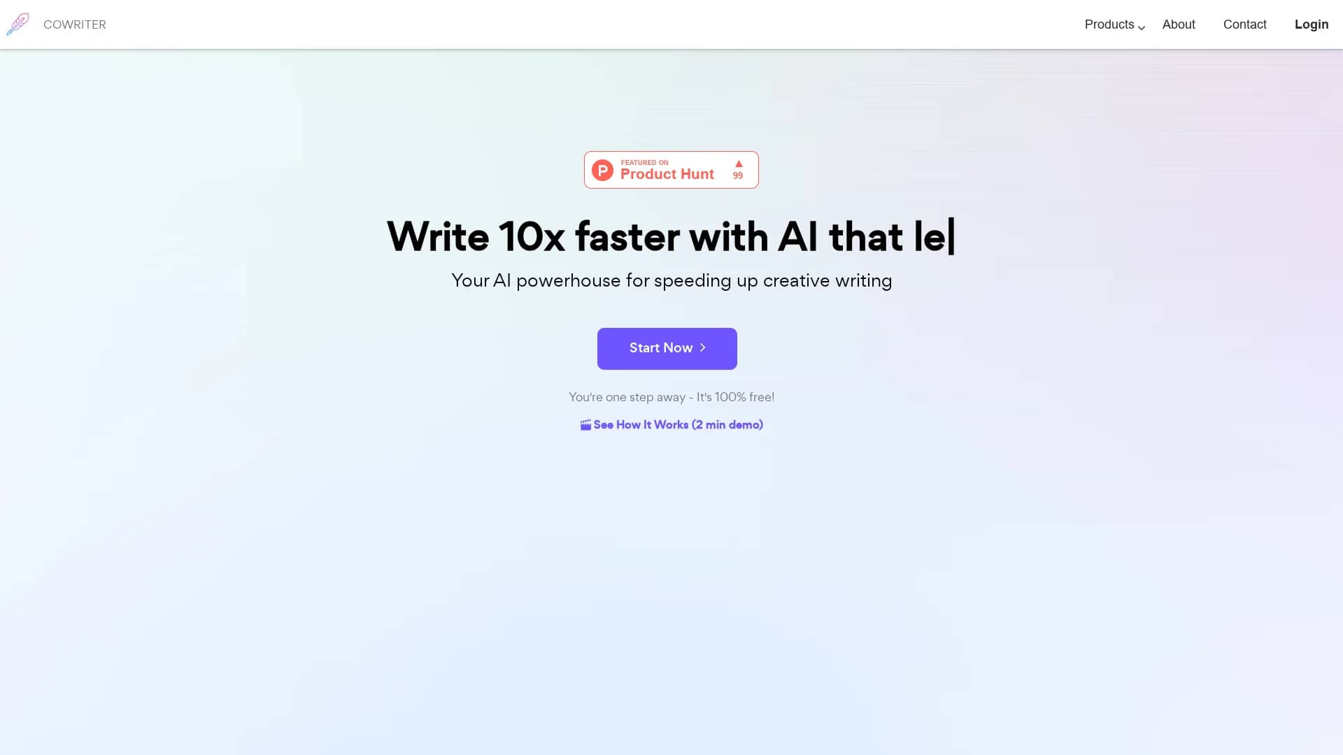 cowriter homepage