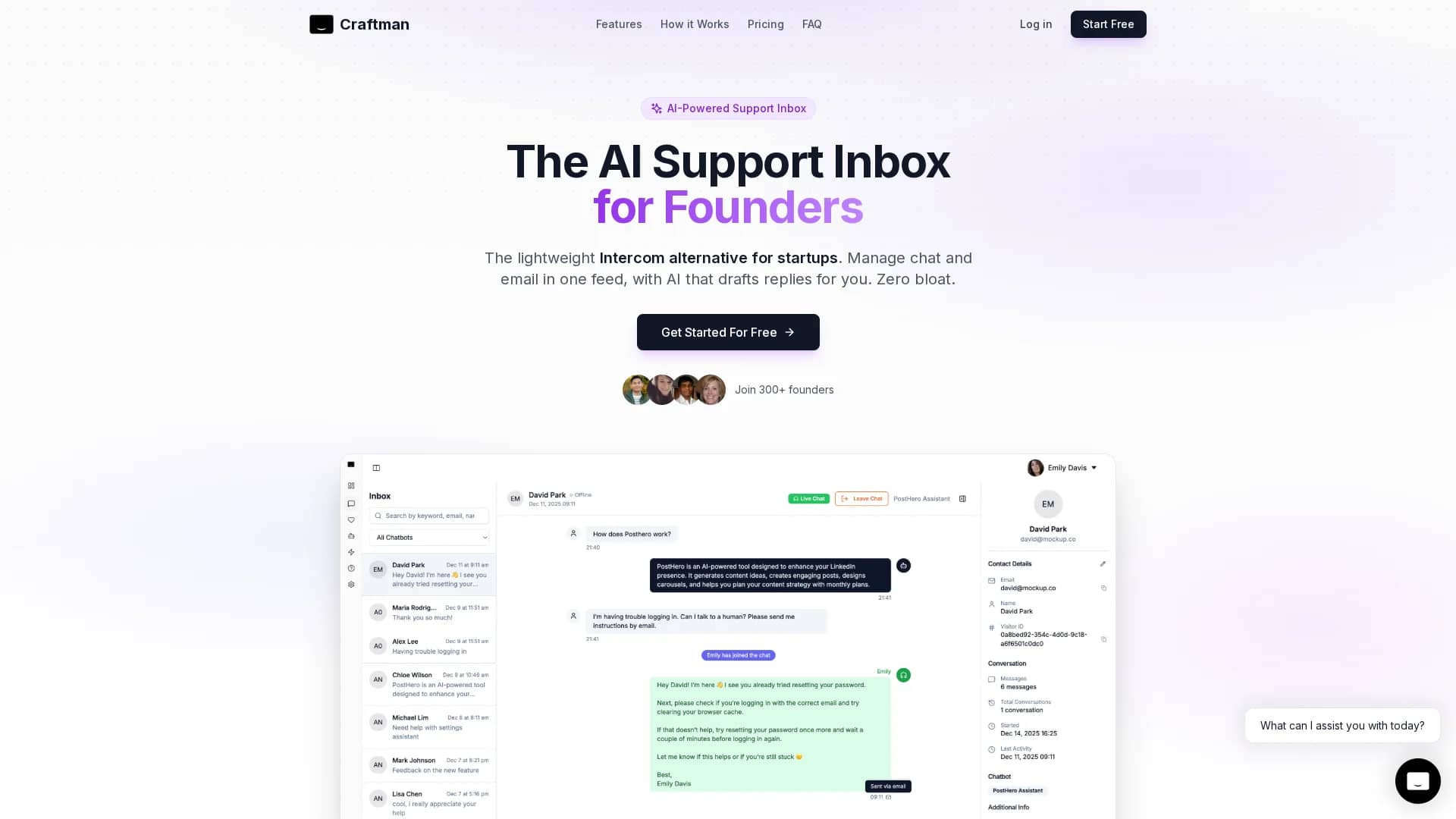 craftman homepage