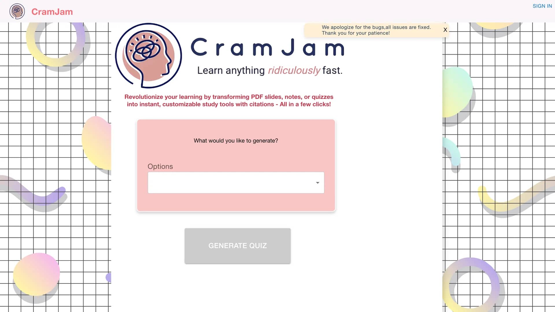cramjam homepage