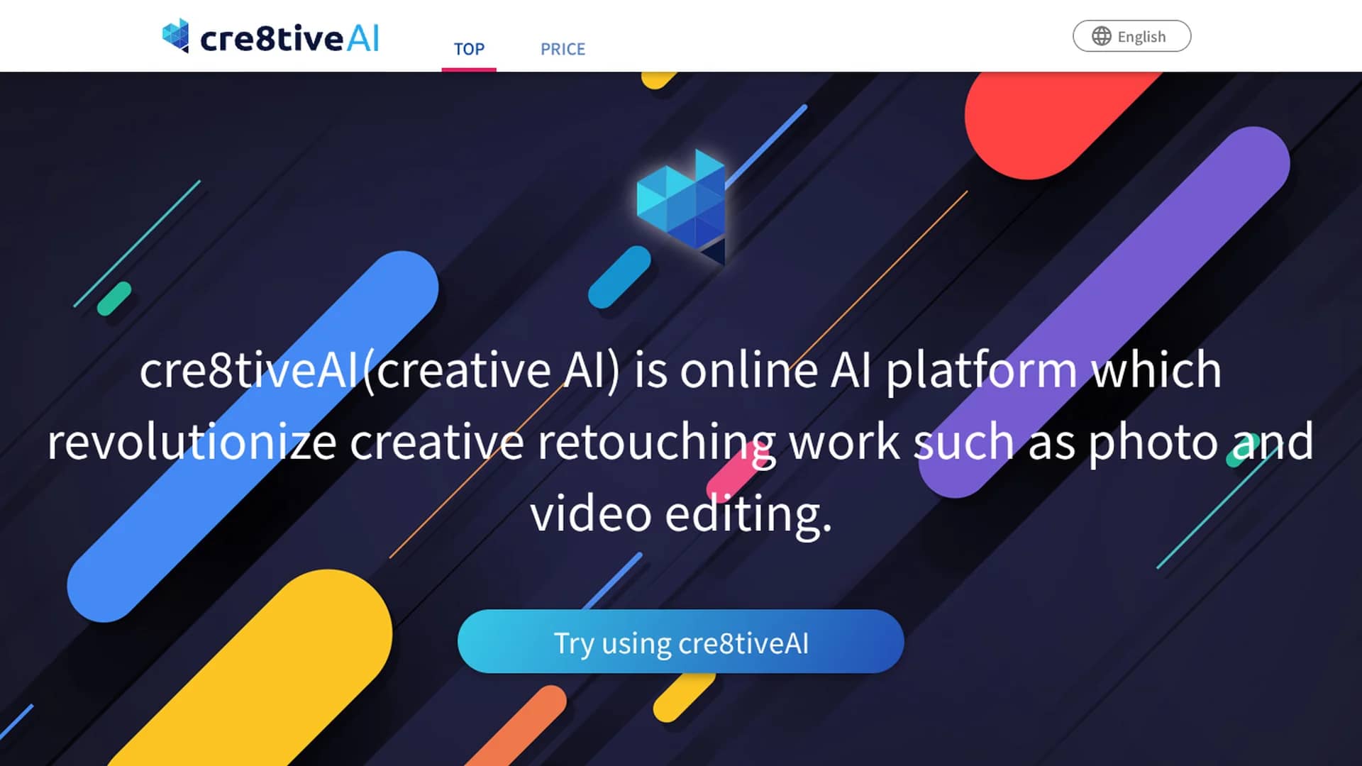 cre8tiveai homepage