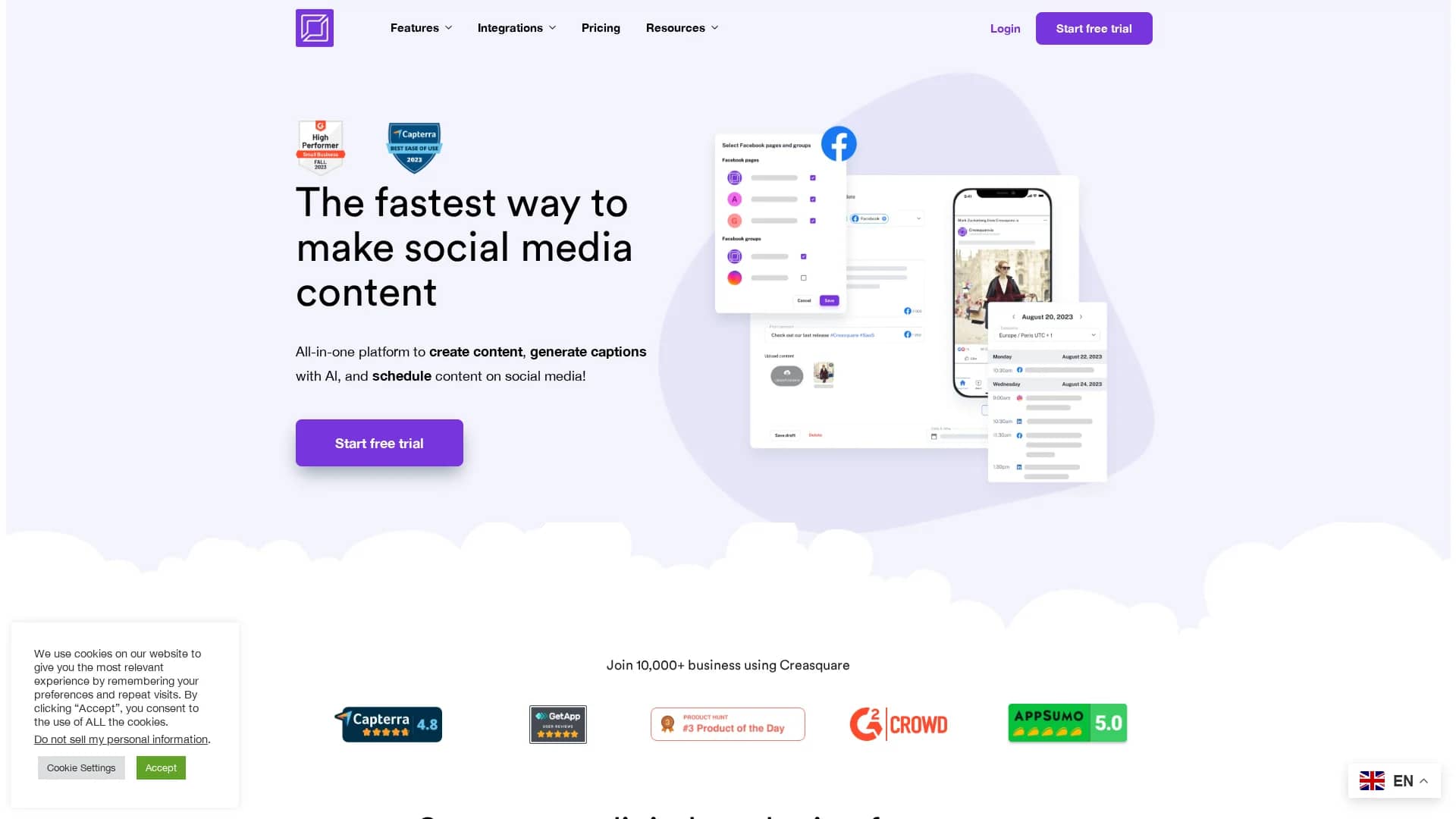 creasquare homepage