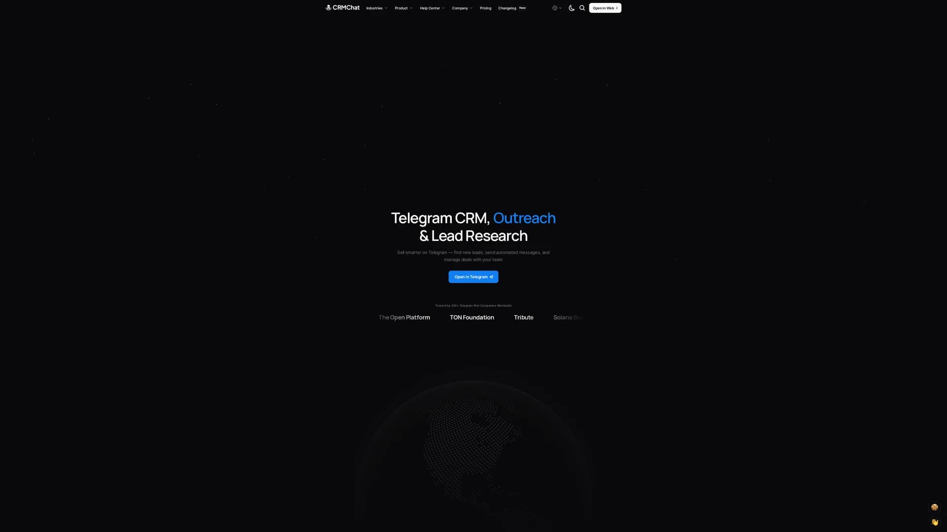 crm-chat homepage