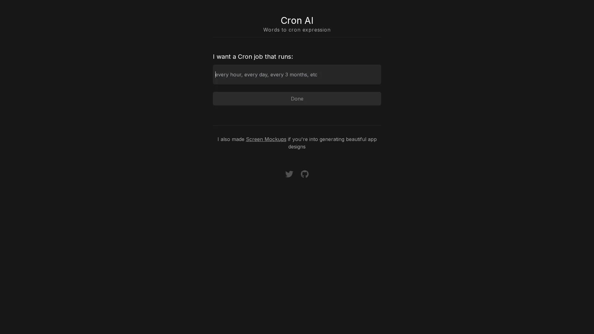 cron-ai homepage