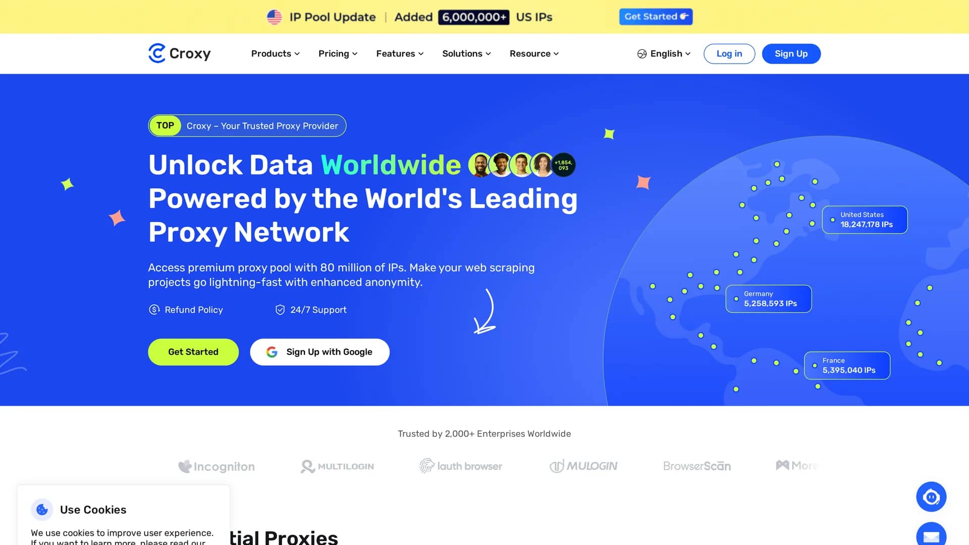 croxy homepage