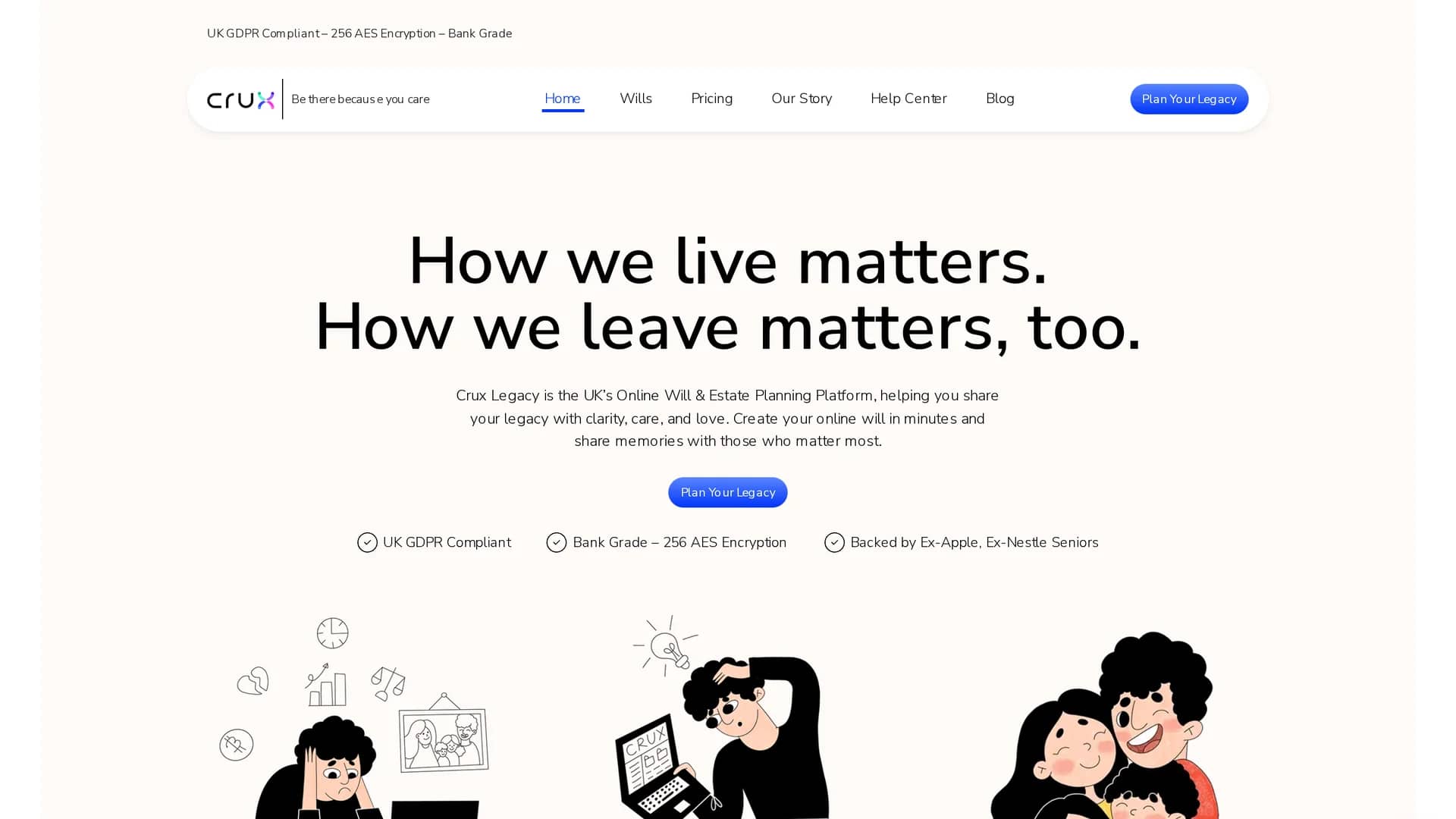 crux-legacy homepage