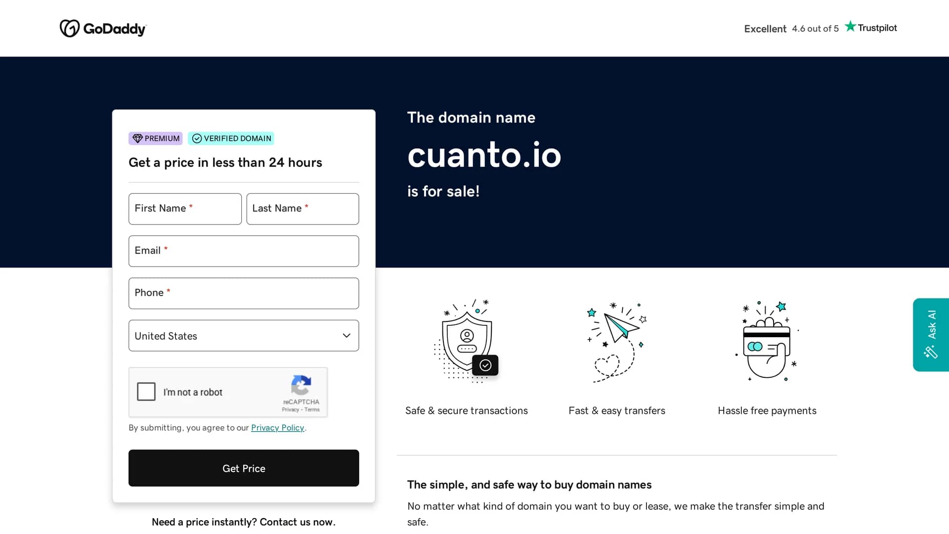 cuanto homepage