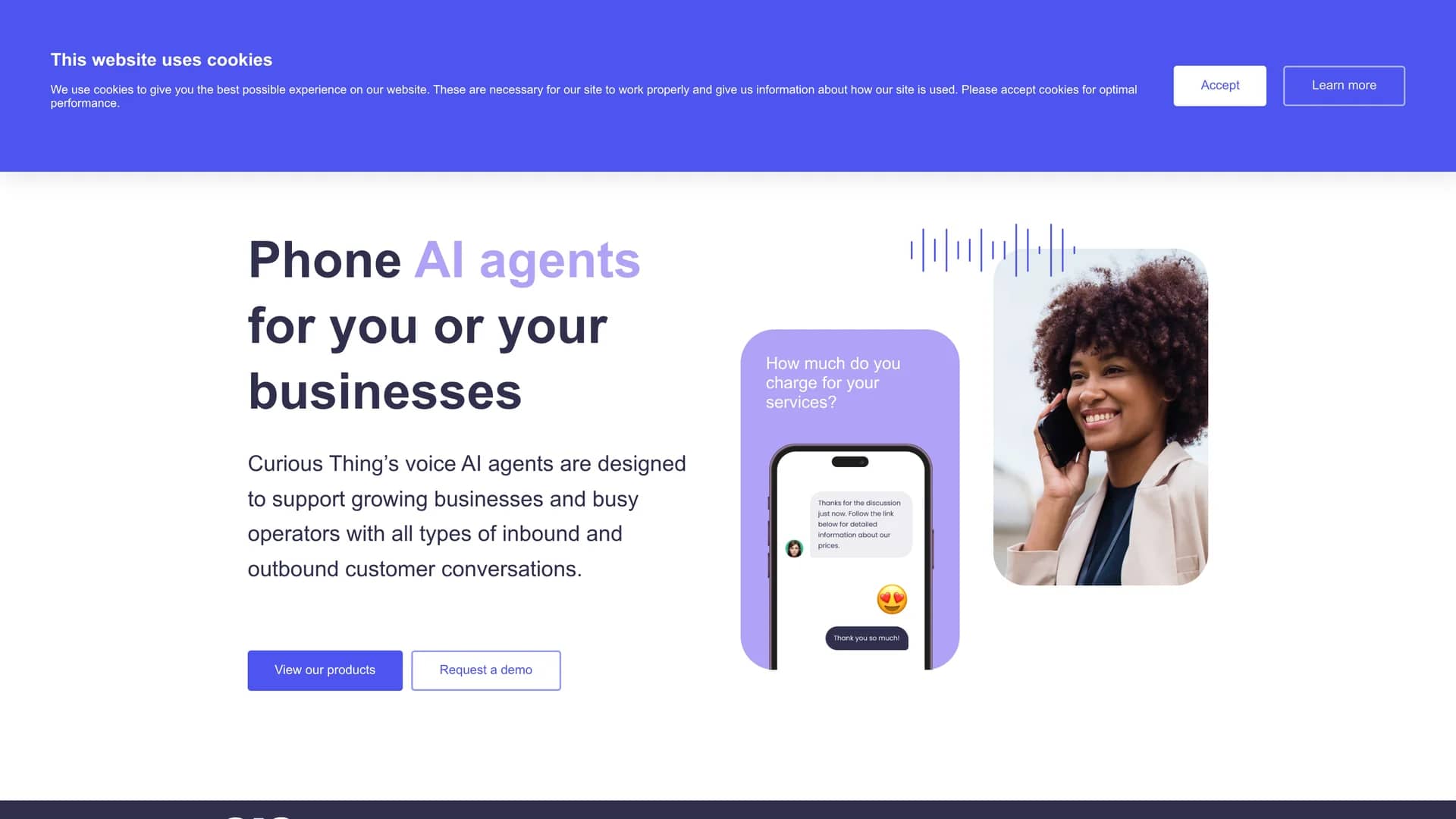 curious-thing homepage