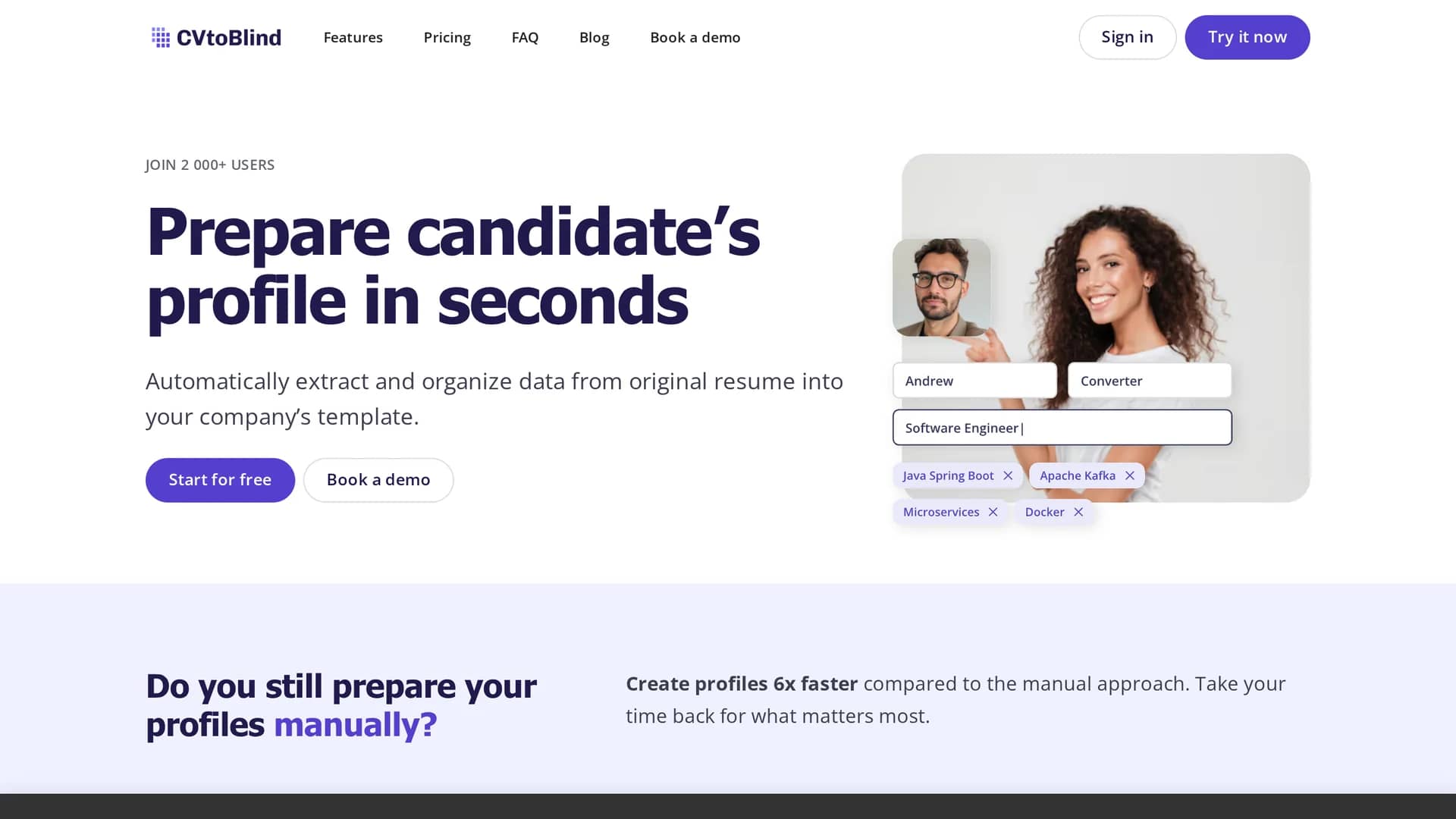 cvtoblind homepage