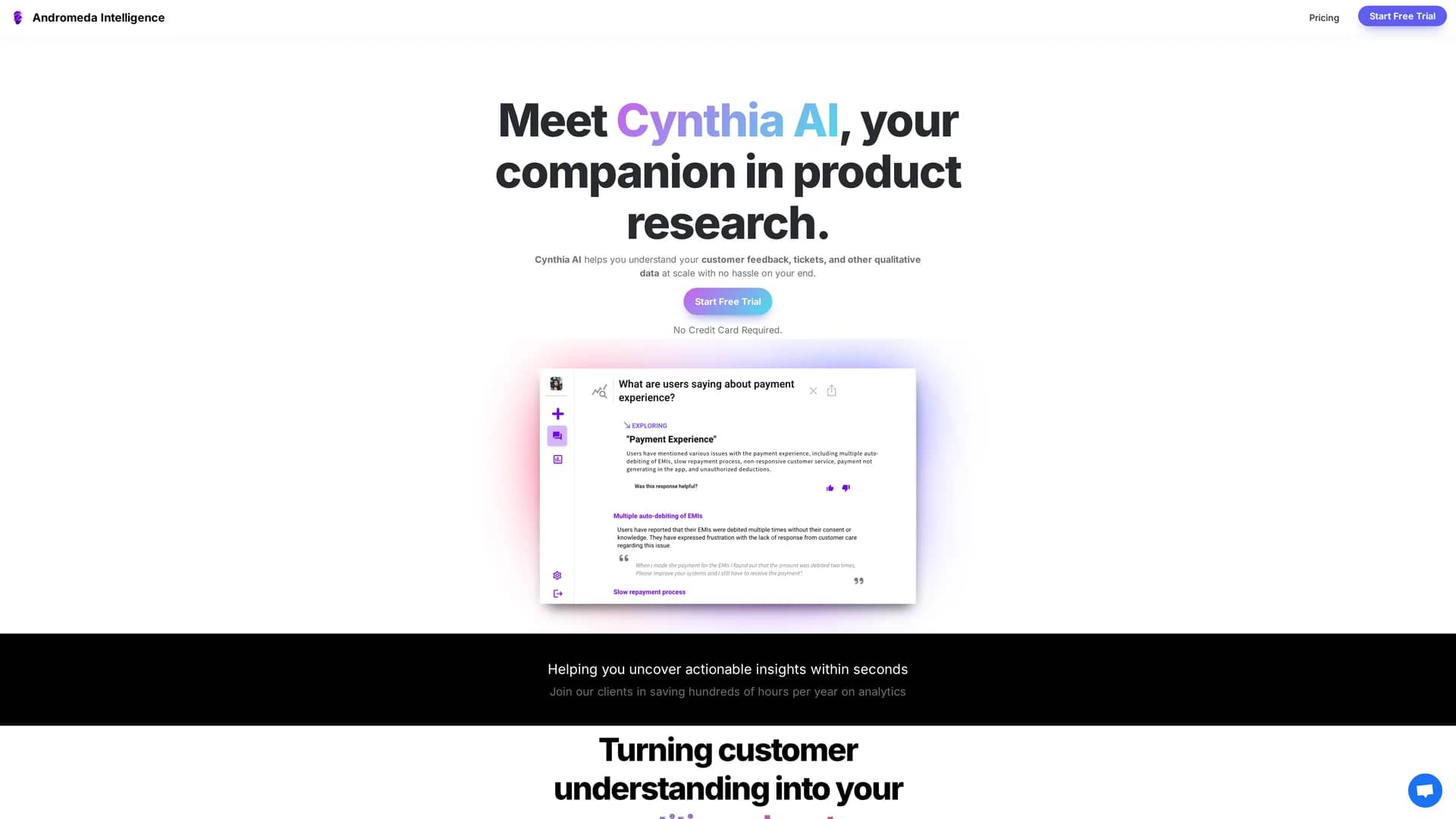 cynthia-ai homepage