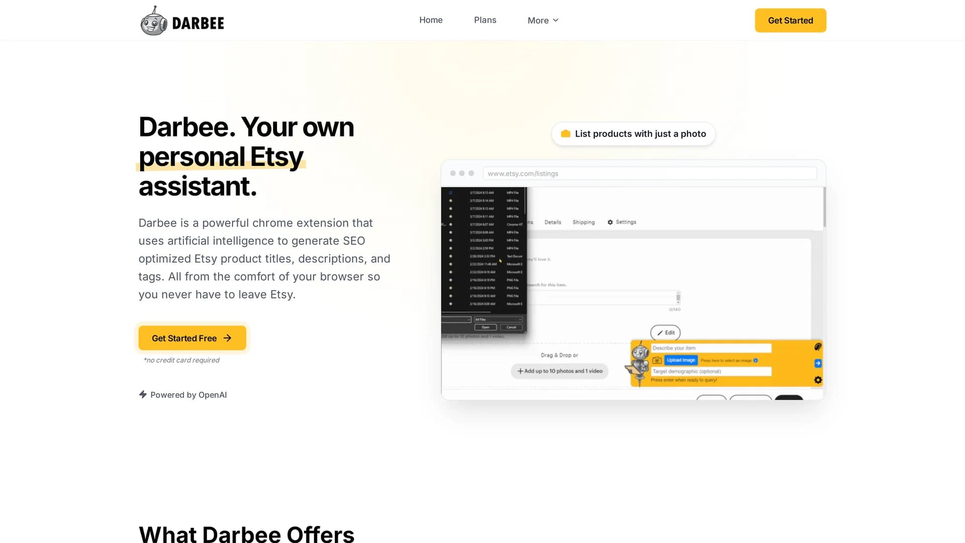 darbee-io homepage