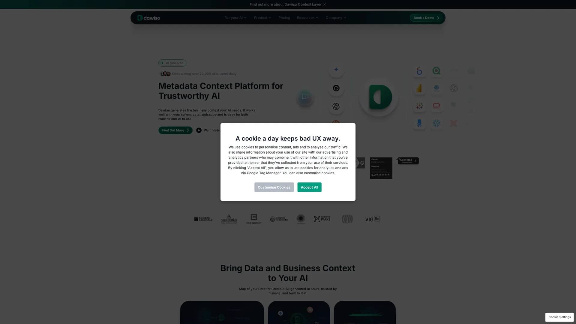 dawiso homepage