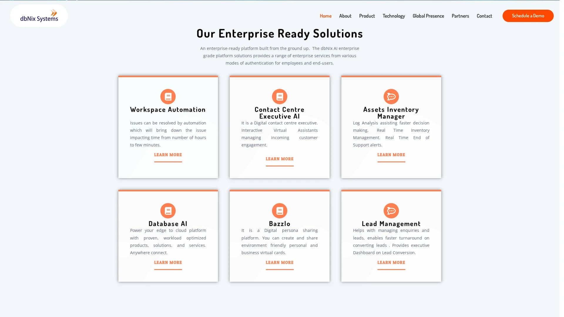 dbnix-ai homepage