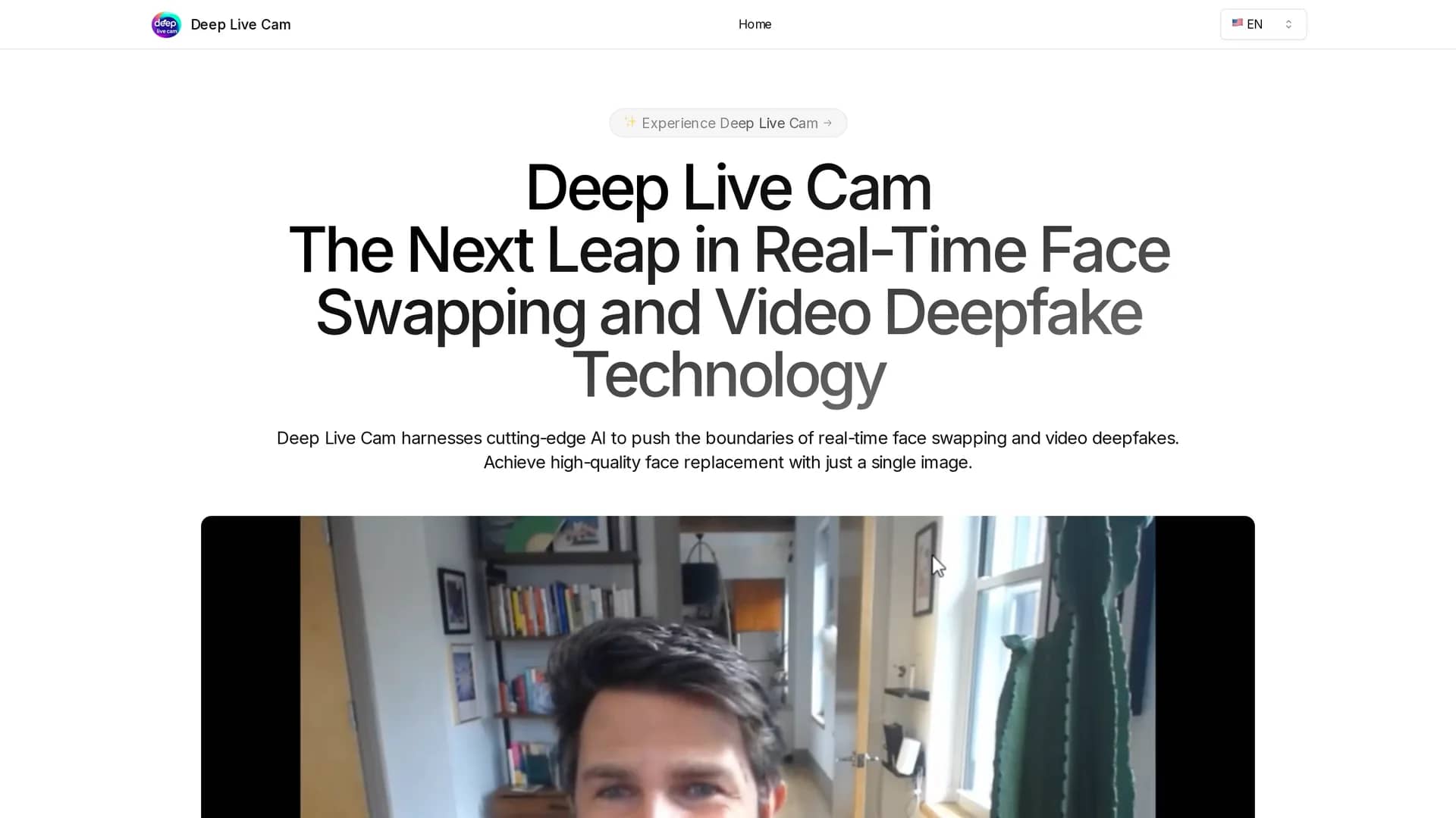 deep-live-cam homepage