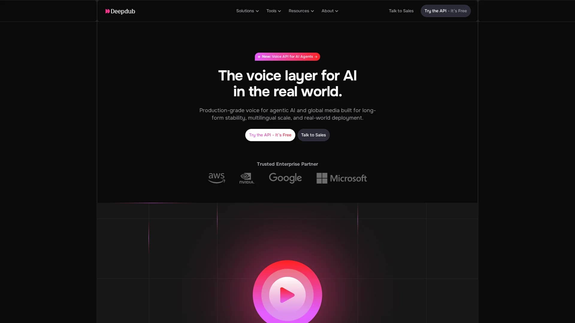 deepdub homepage