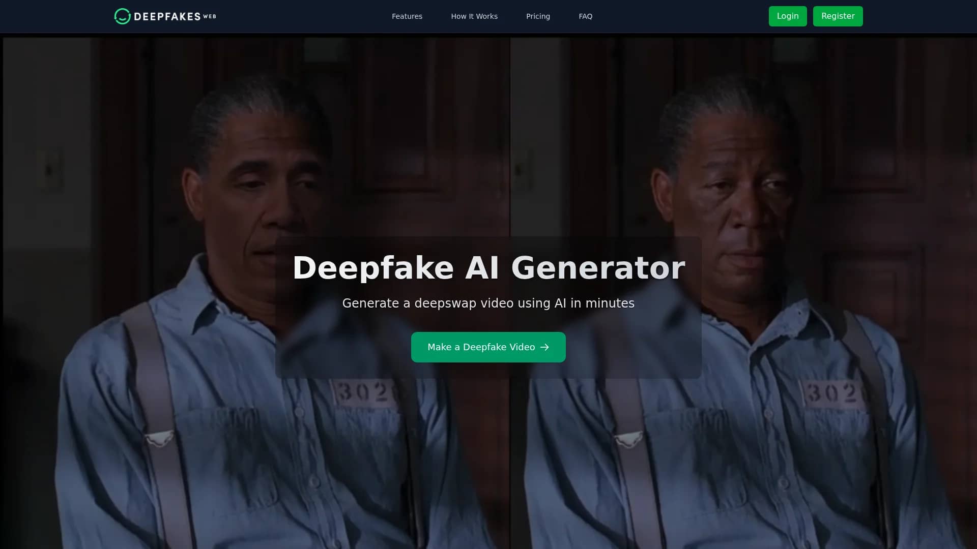 deepfakes-web homepage