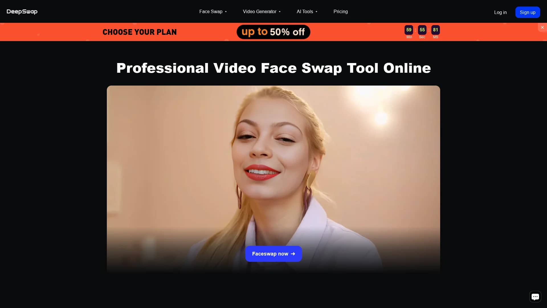 deepswap homepage