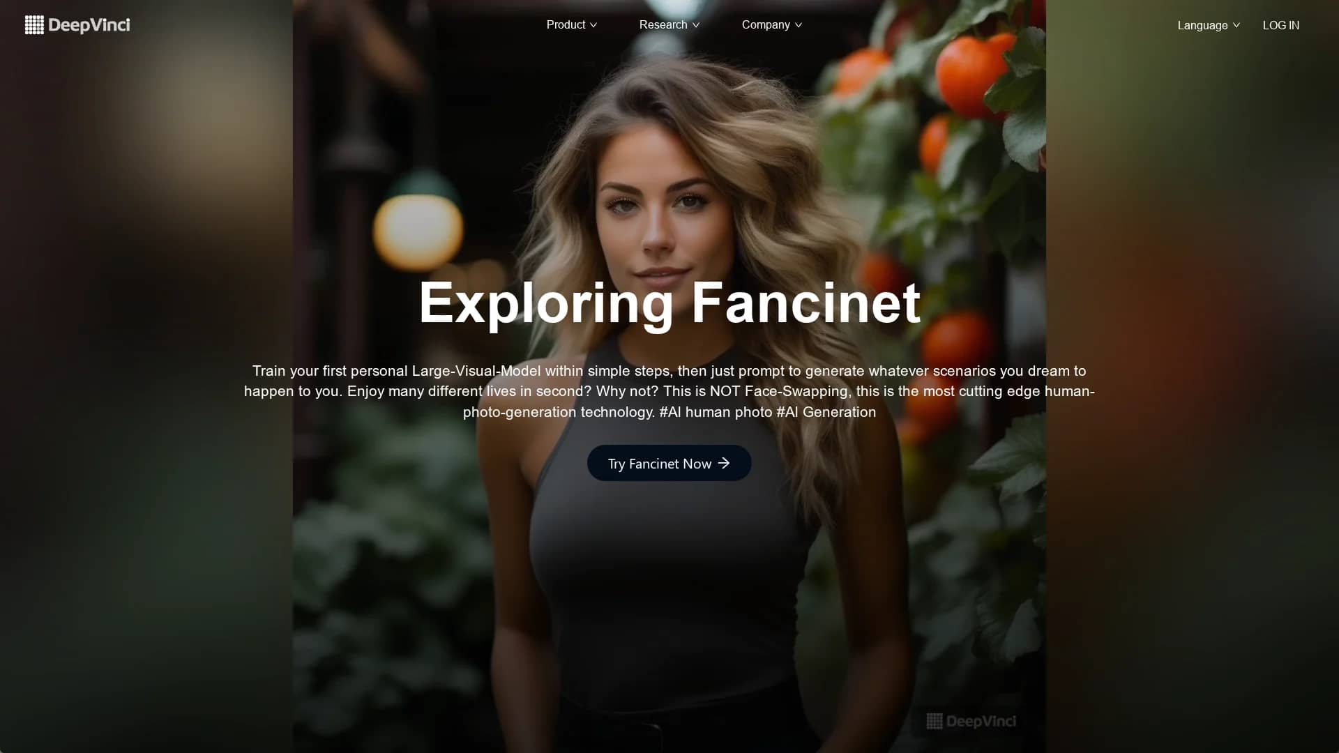 deepvinci homepage