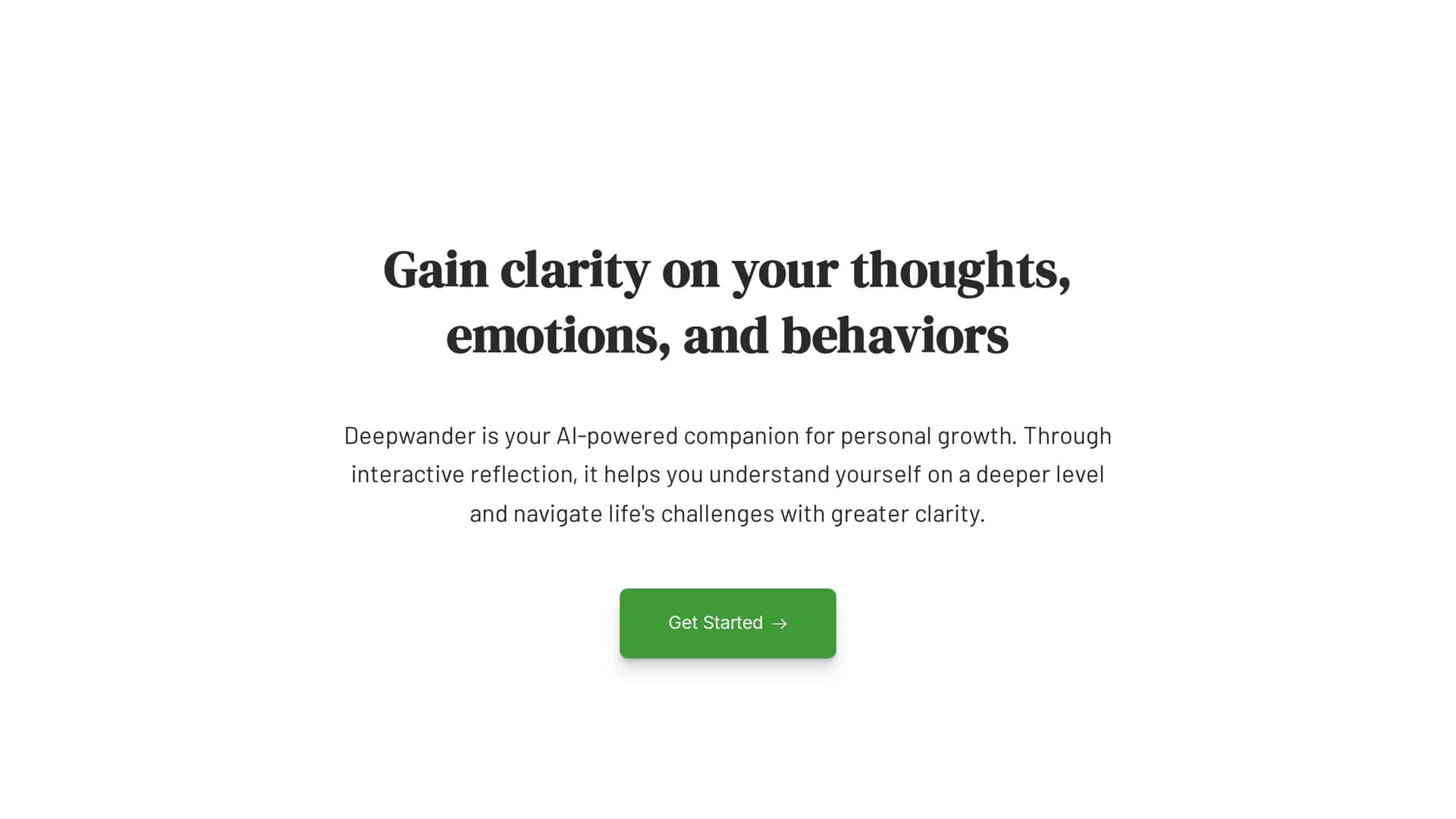 deepwander homepage