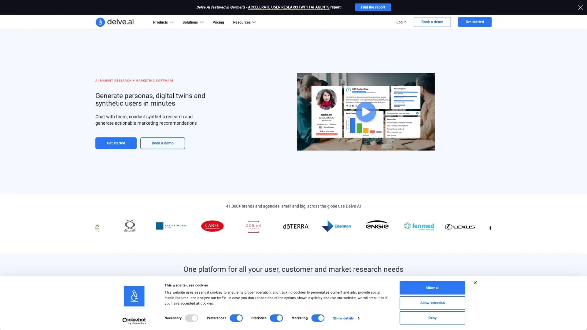 delve homepage
