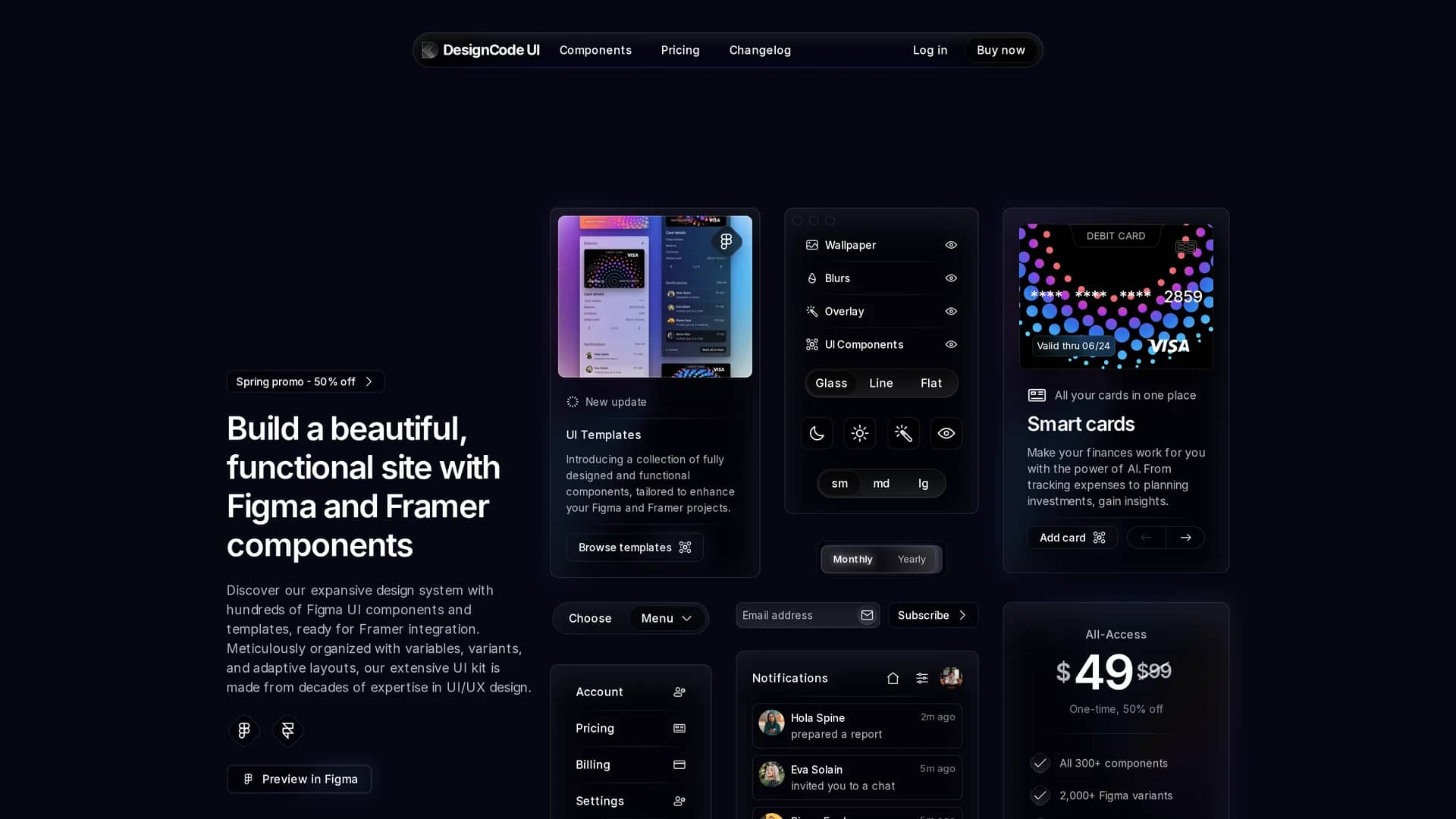 designcode-ui homepage