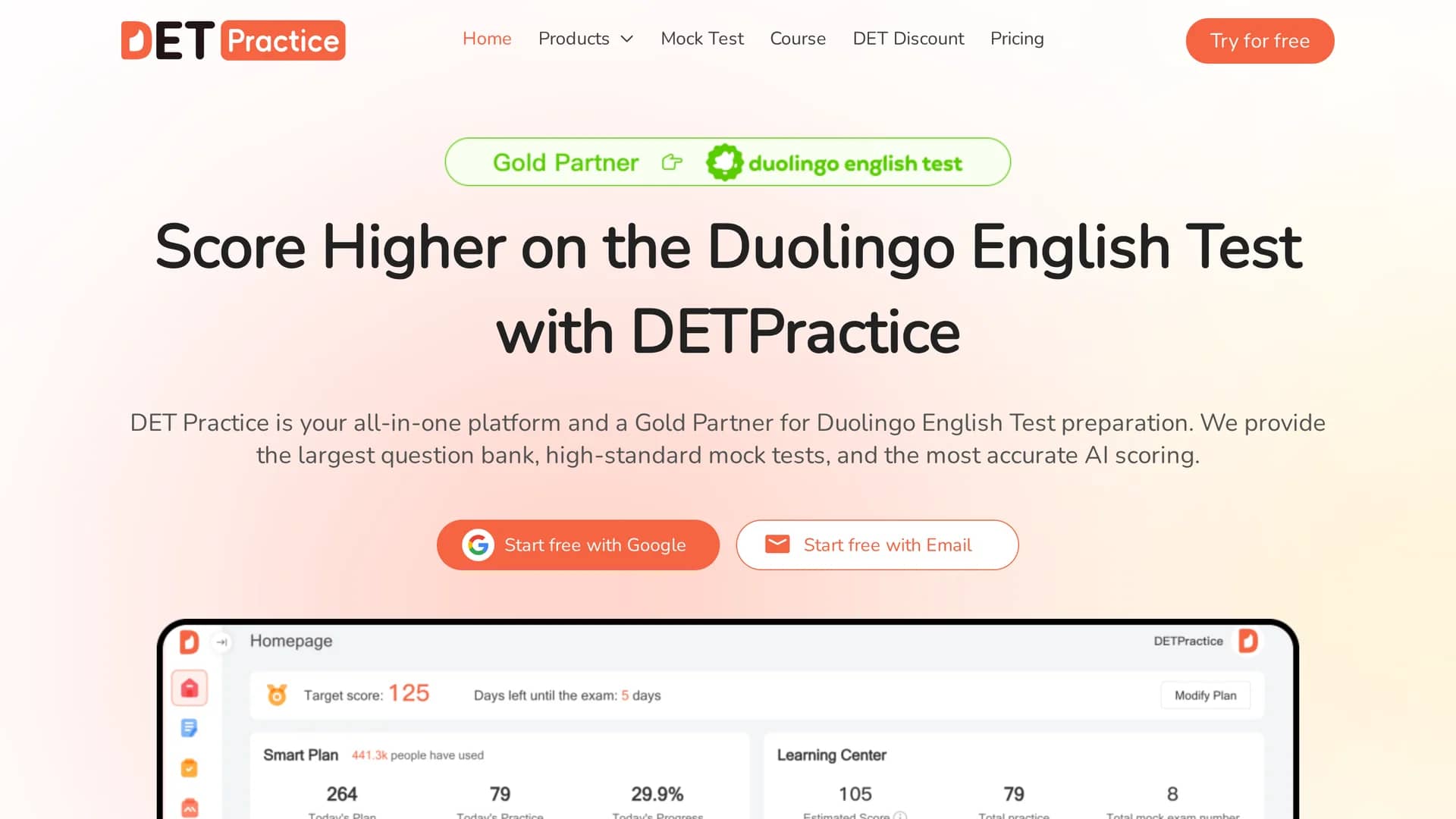 det-practice homepage