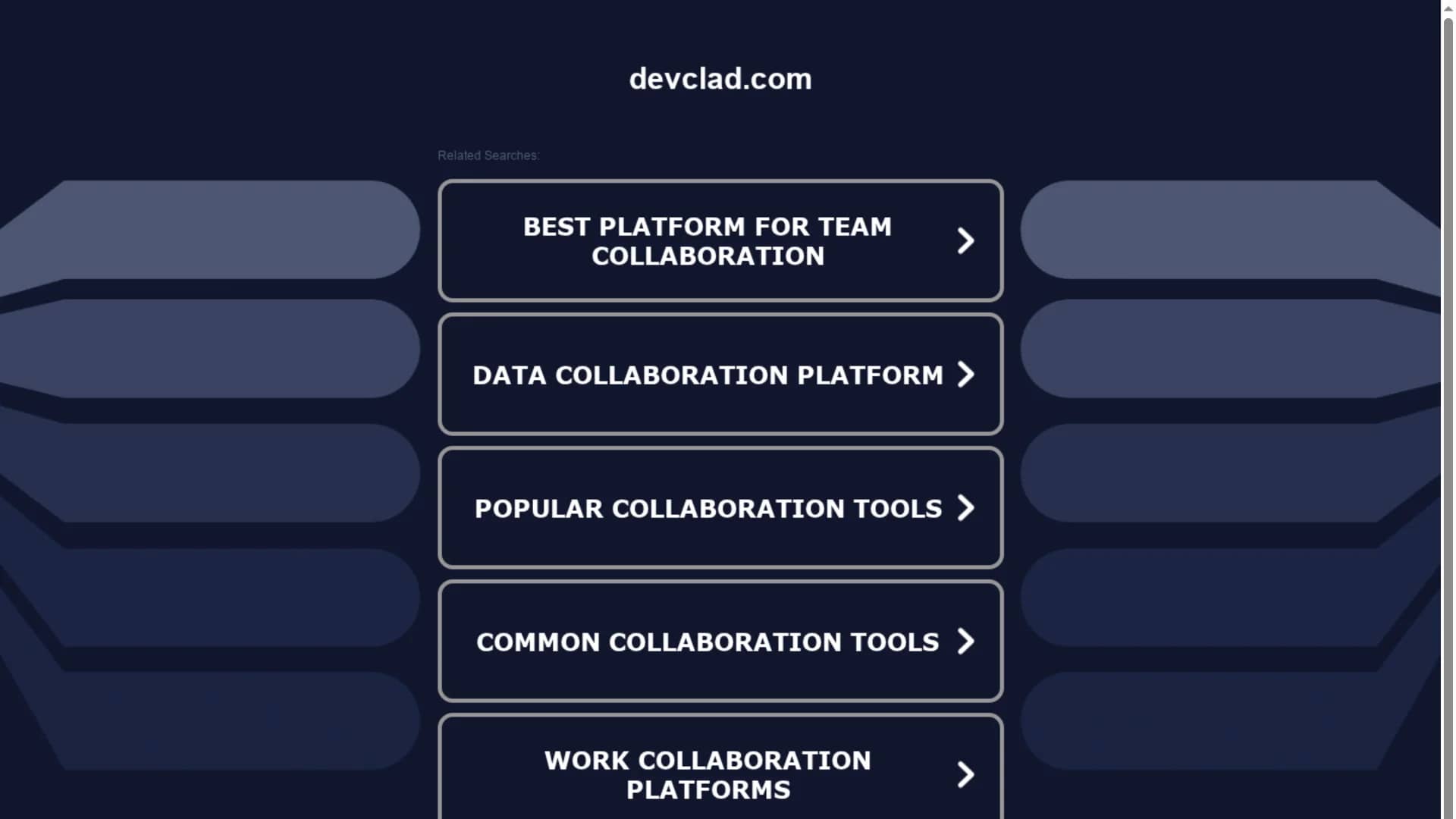 devclad homepage