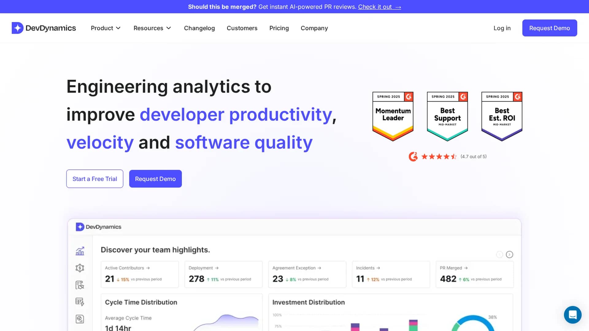 devdynamics homepage