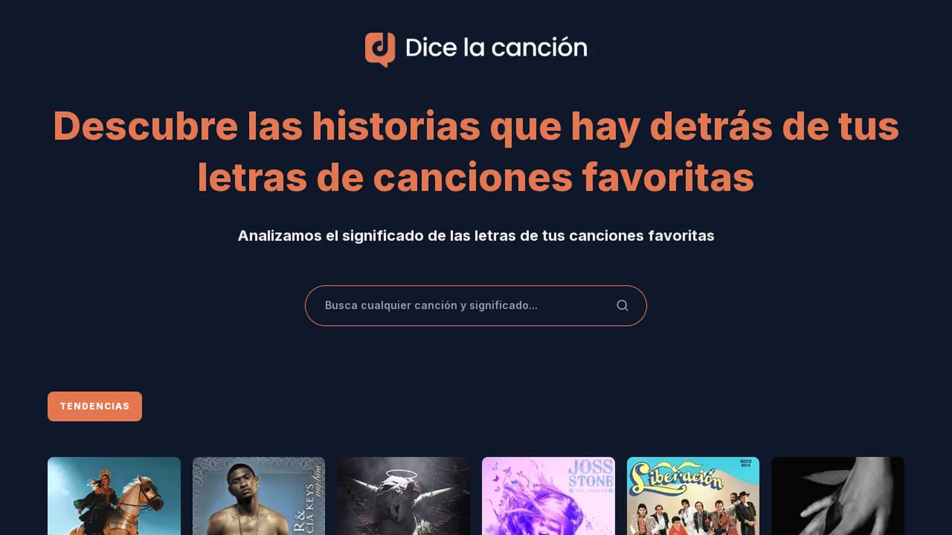 dice-la-cancion homepage
