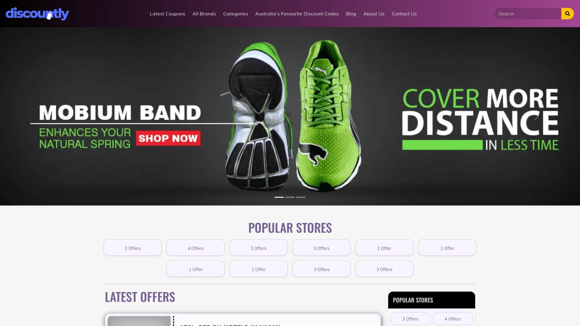discountly homepage