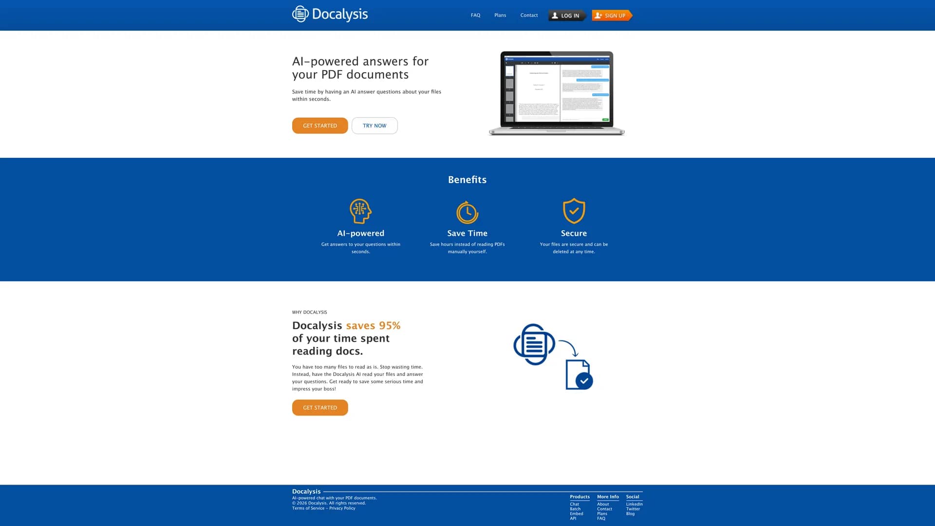 docalysis homepage