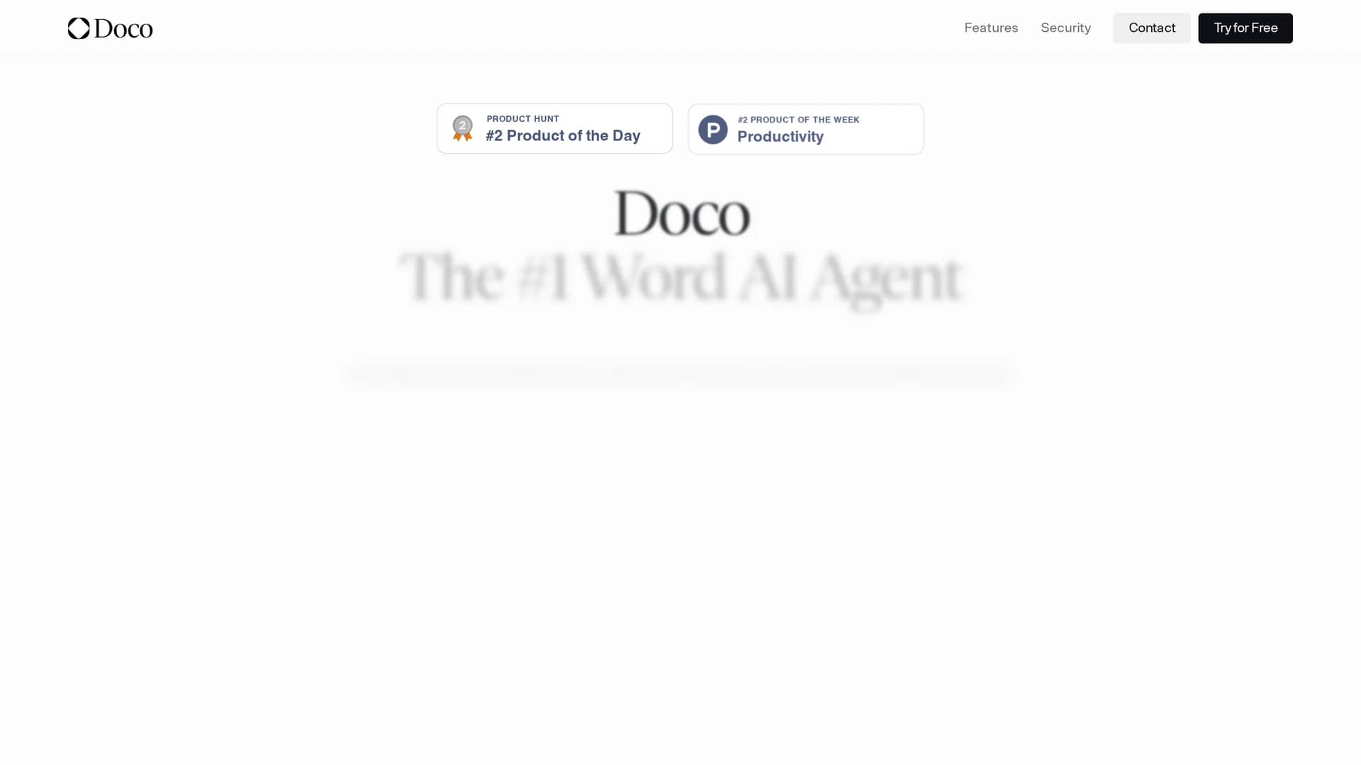 doco homepage