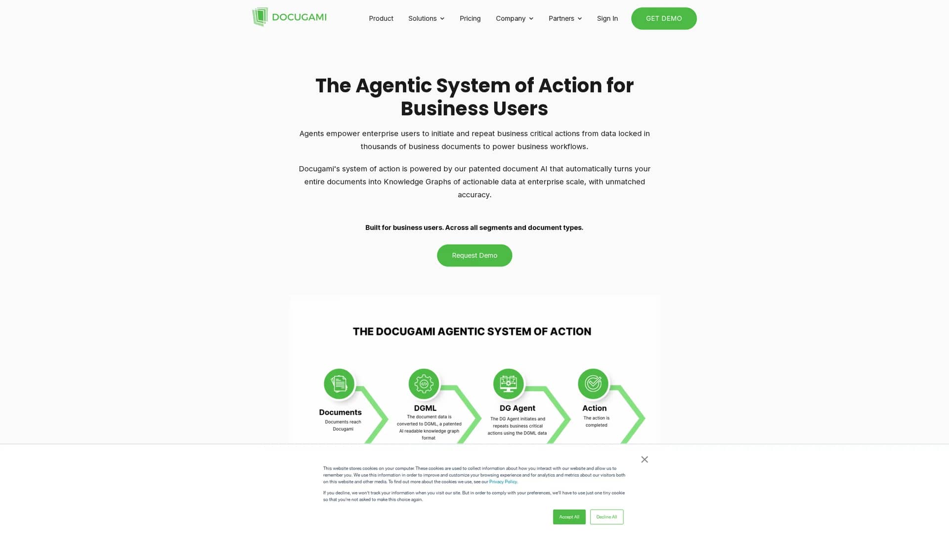 docugami homepage