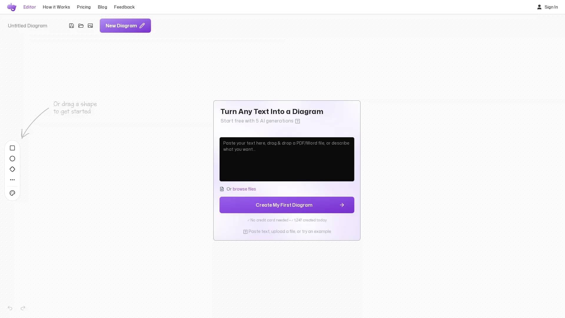 docugram homepage