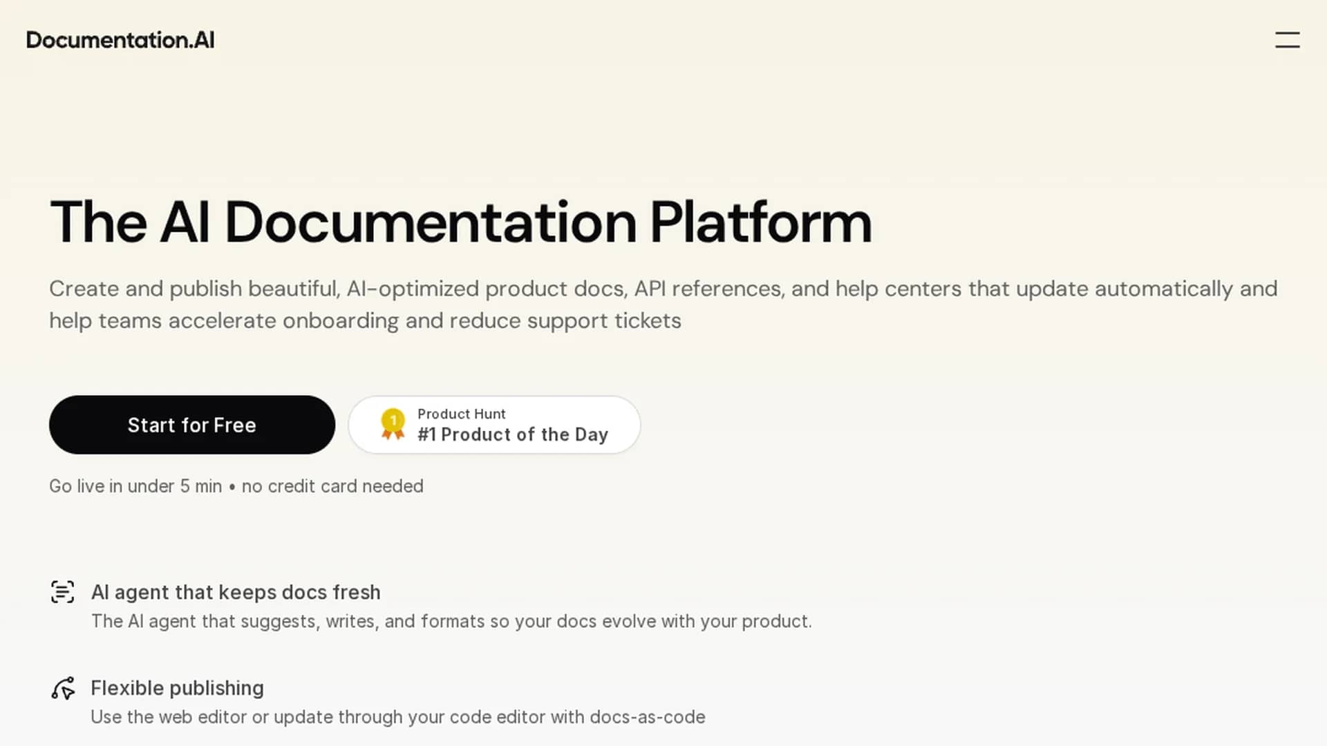 documentation-ai homepage