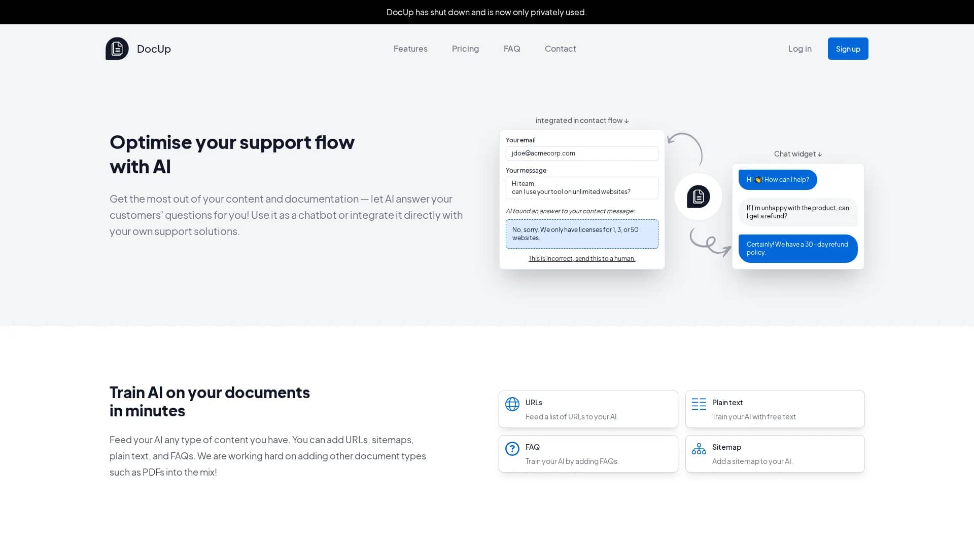 docup homepage