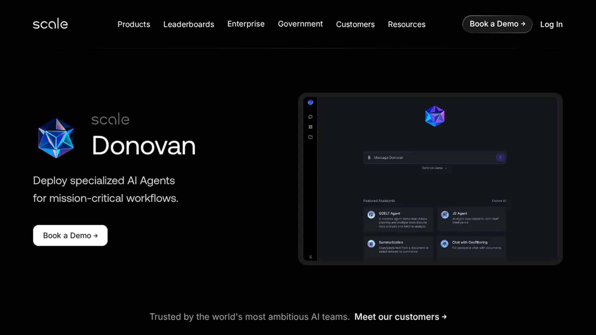 donovan homepage