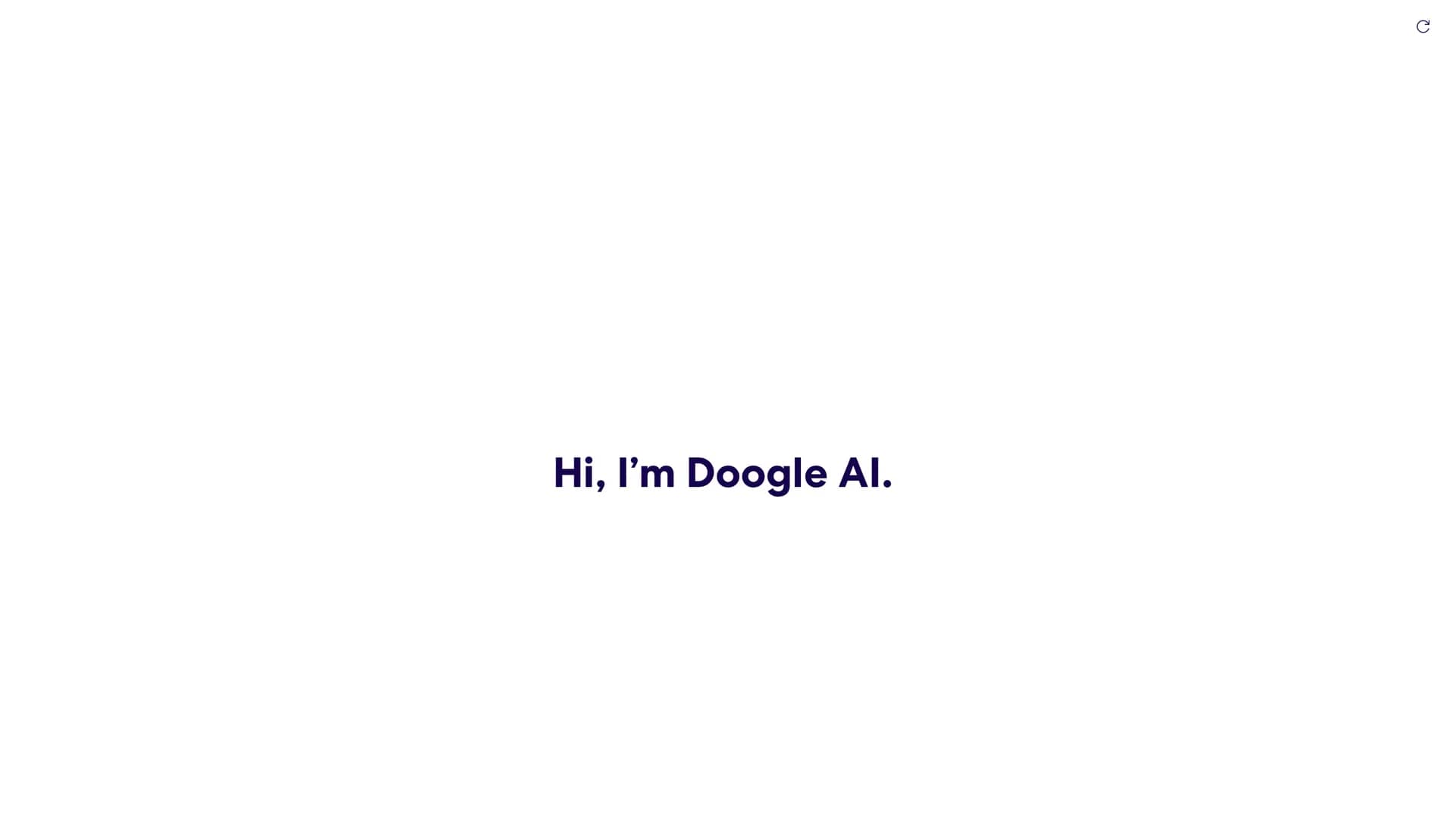 doogle-ai homepage