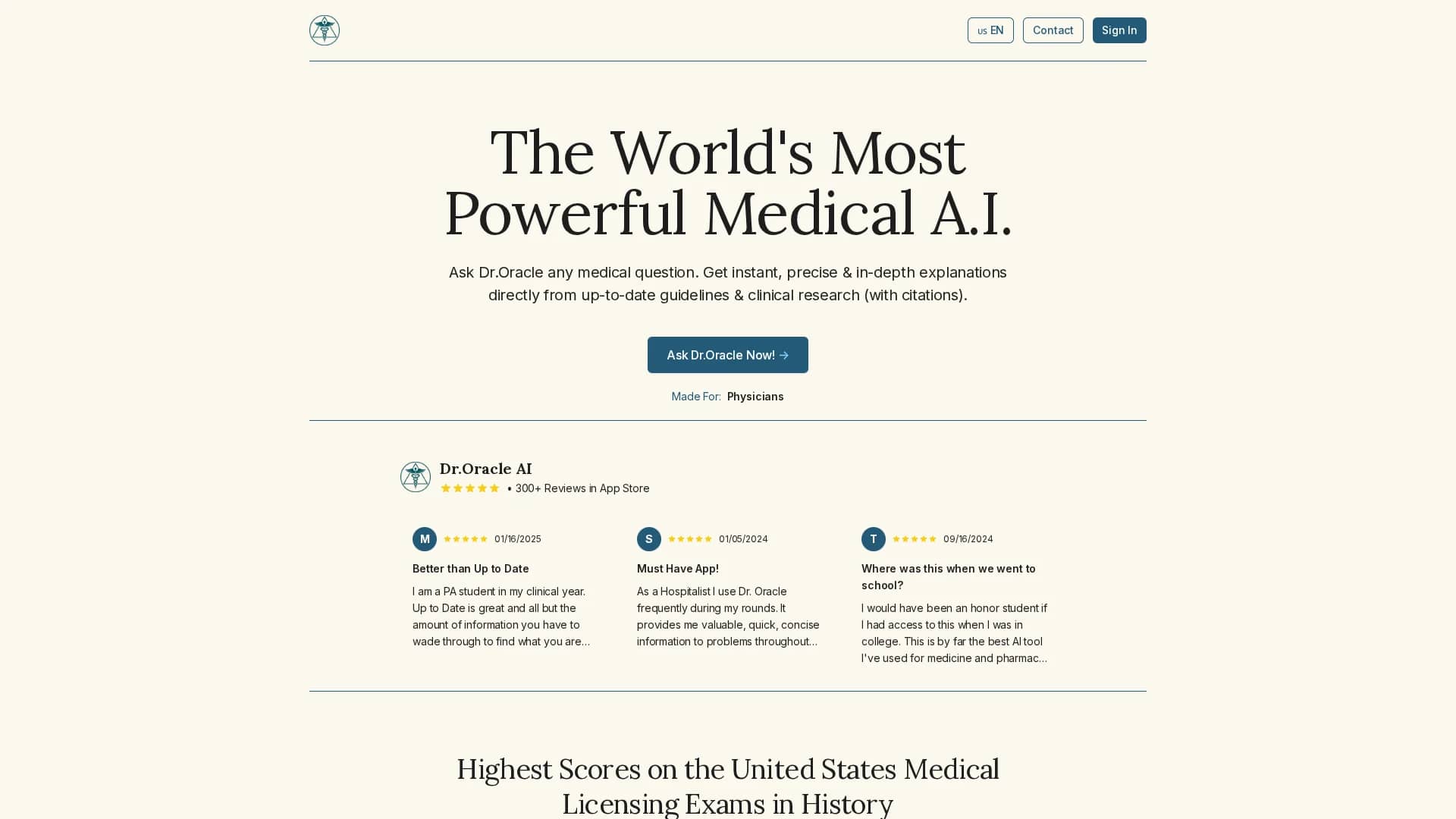 dr-oracle homepage