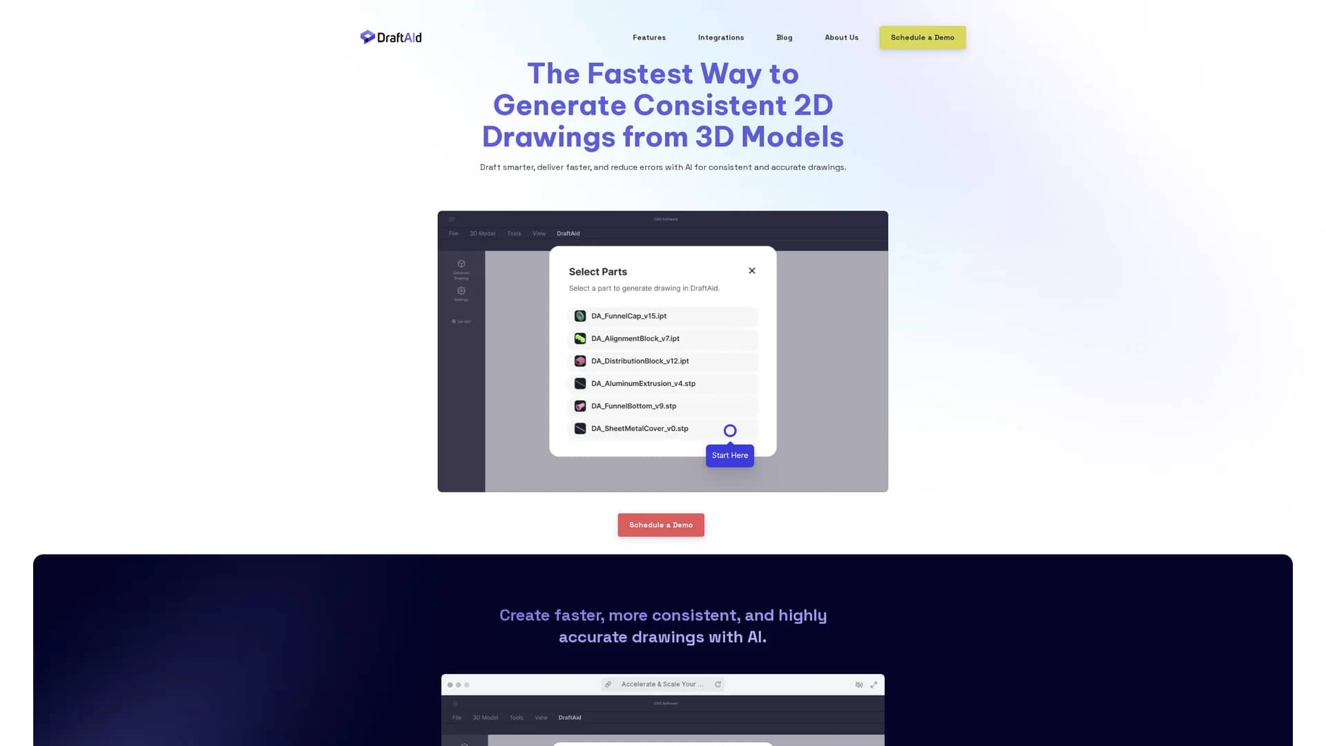 draftaid homepage