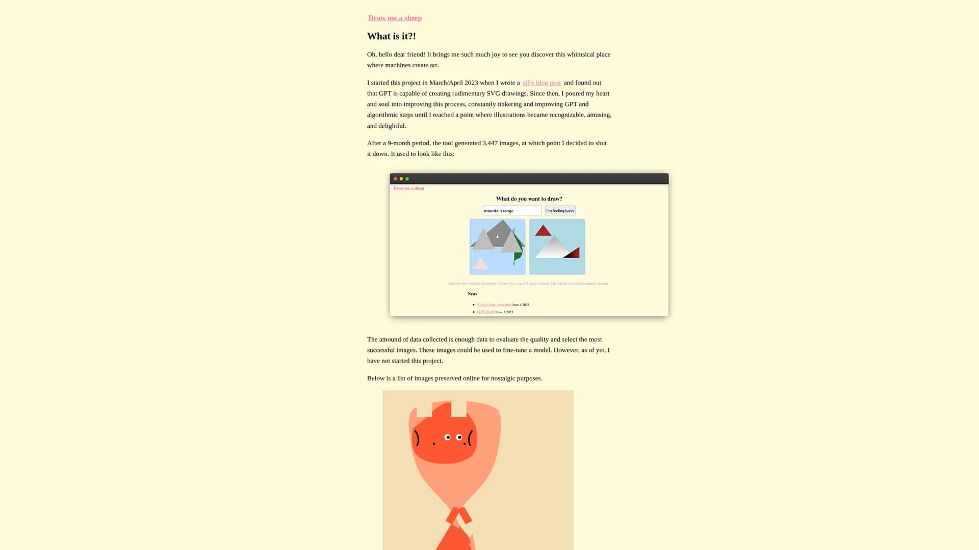 drawmeasheep homepage