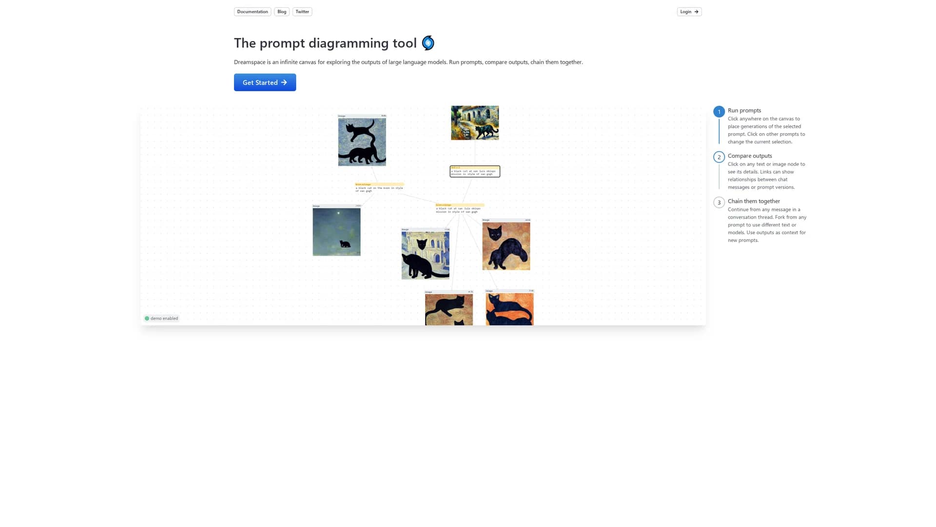dreamspace homepage