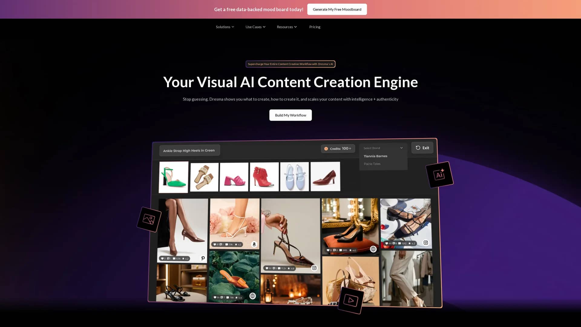 dresma homepage