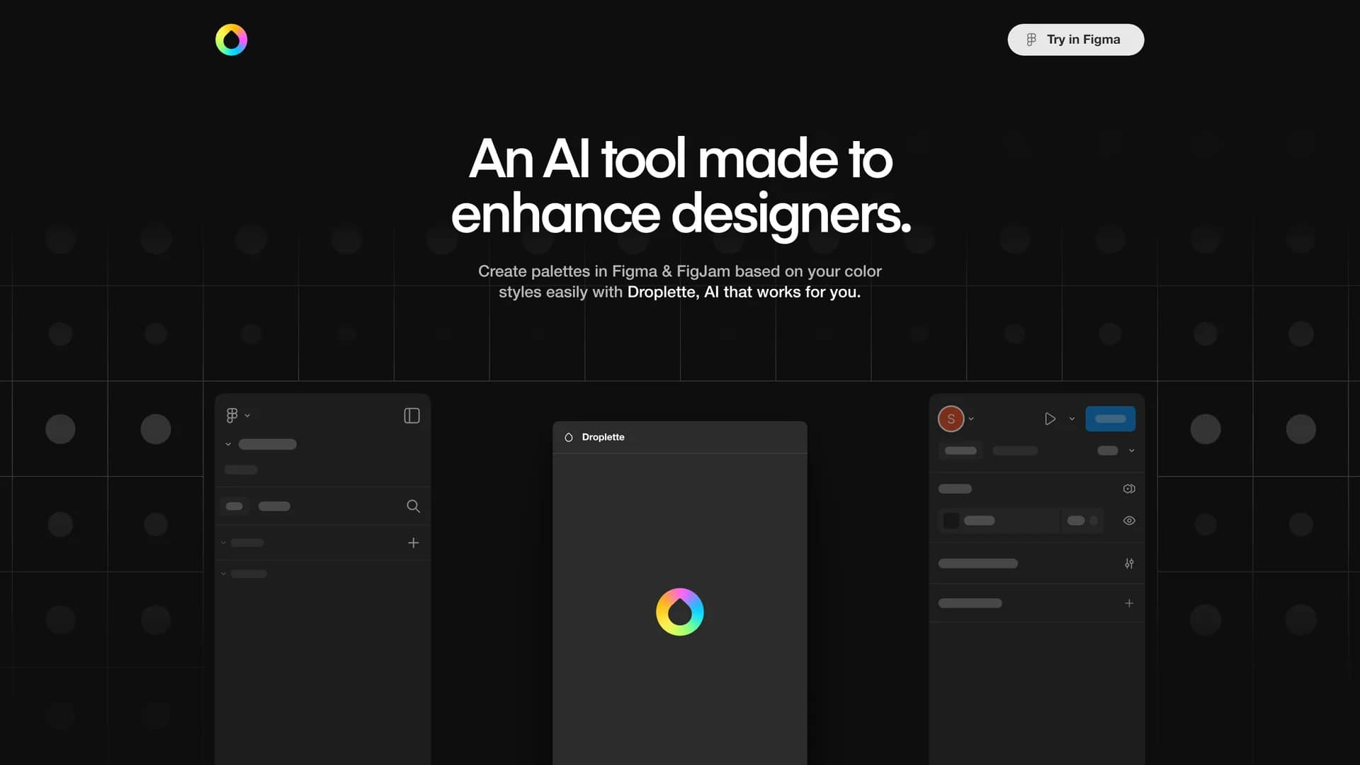 droplette homepage